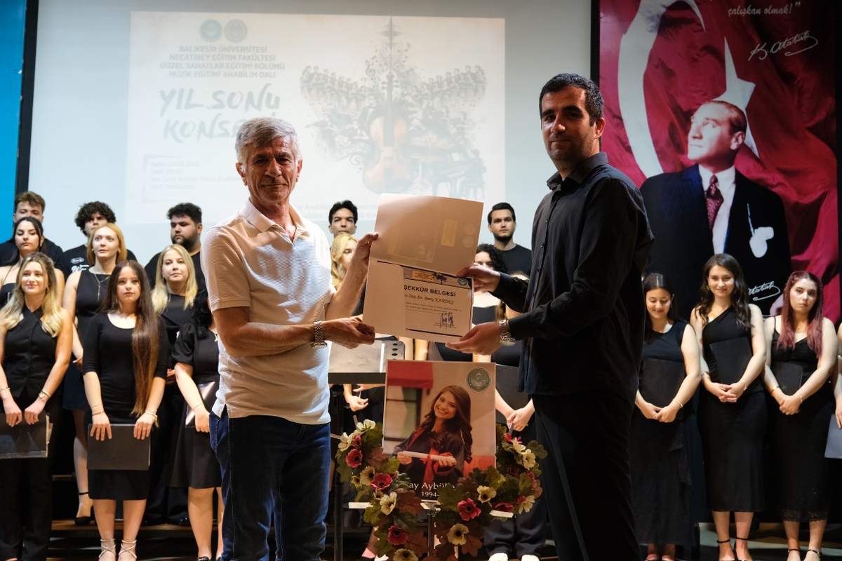 BAÜN’de Aybüke Öğretmenin Adını Taşıyan Salonda Anlamlı Konser 12