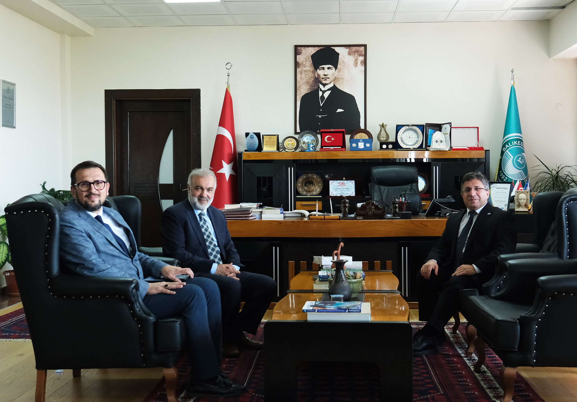 Ayasofya Camii Baş İmam Hatibi Prof. Dr. Mehmet Emin Ay’dan Rektör Oğurlu’ya Ziyaret 2