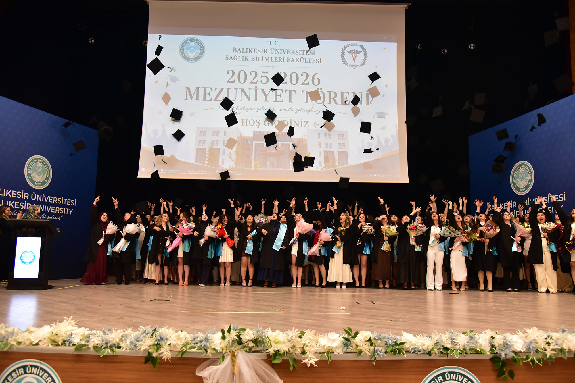 BAÜN Sağlık Bilimleri Fakültesinde Mezuniyet Coşkusu 18
