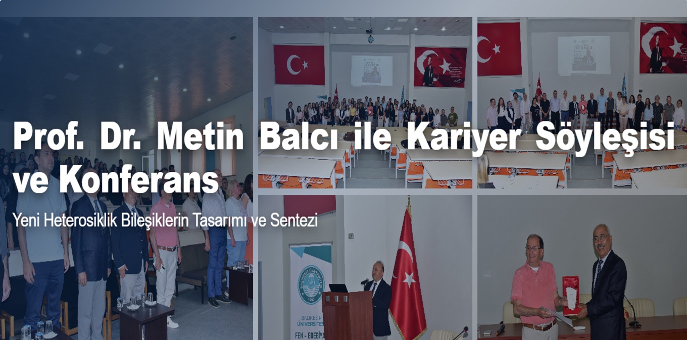 Kariyer Söyleşileri Kapmasında Prof. Dr. Metin Balcı Konferans Verdi