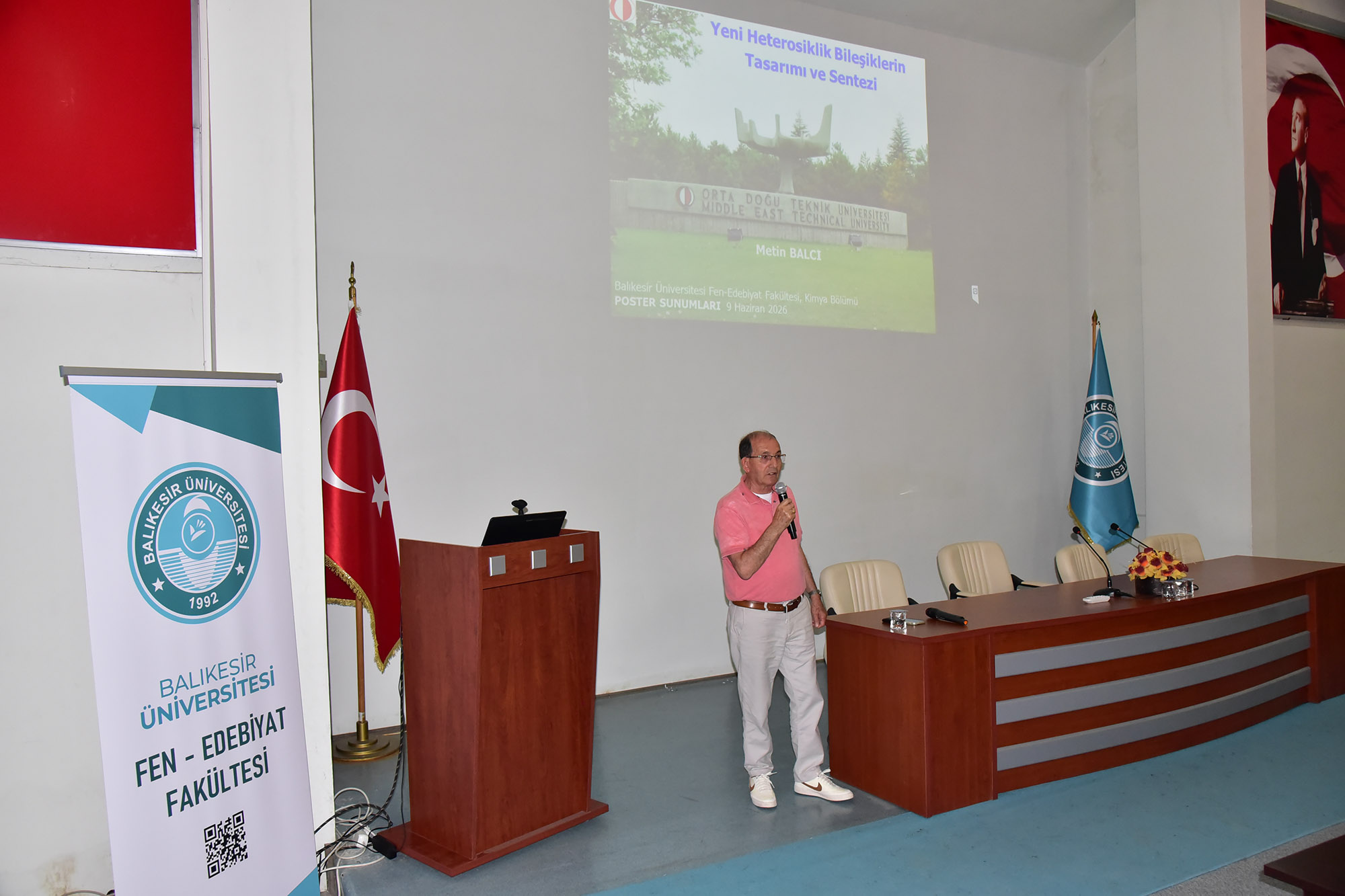 BAÜN Kimya Bölümünde Bilimsel Poster Sunumu ve Konferans Etkinliği  4