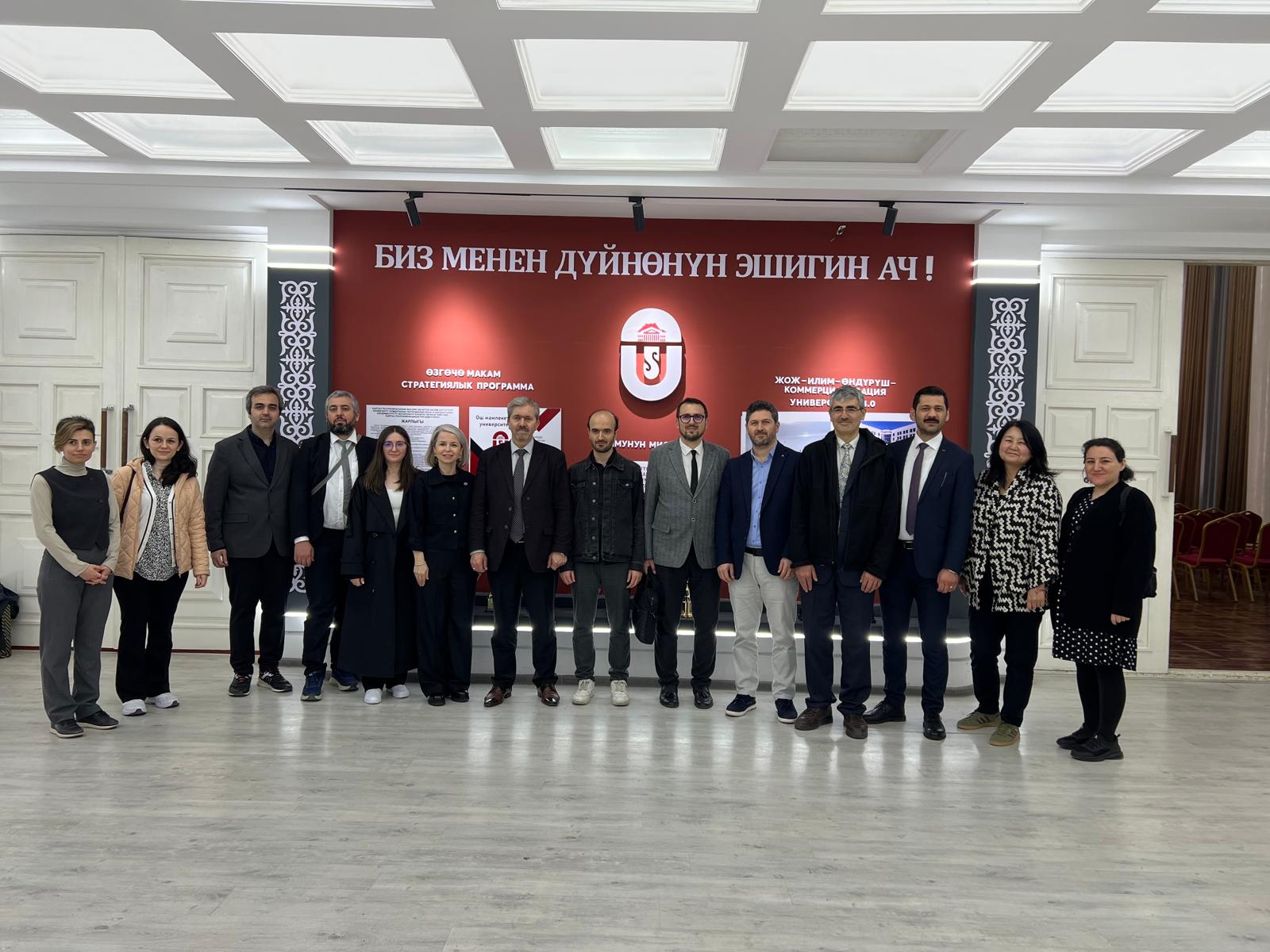 BAÜN Akademisyenlerinden Kırgızistan’a Akademik İş Birliği Ziyareti 2