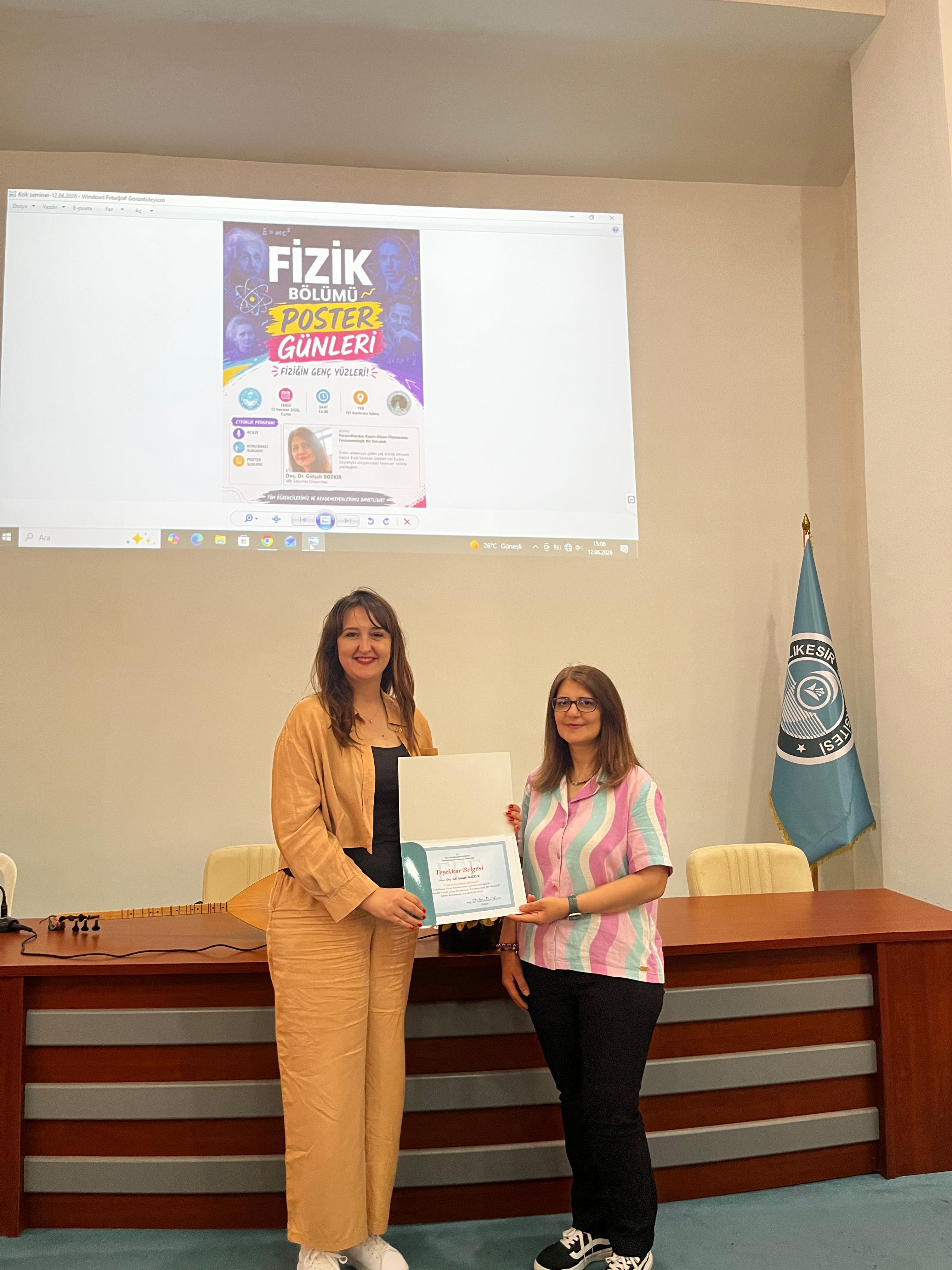 Fizik Bölümü Poster Günü 4
