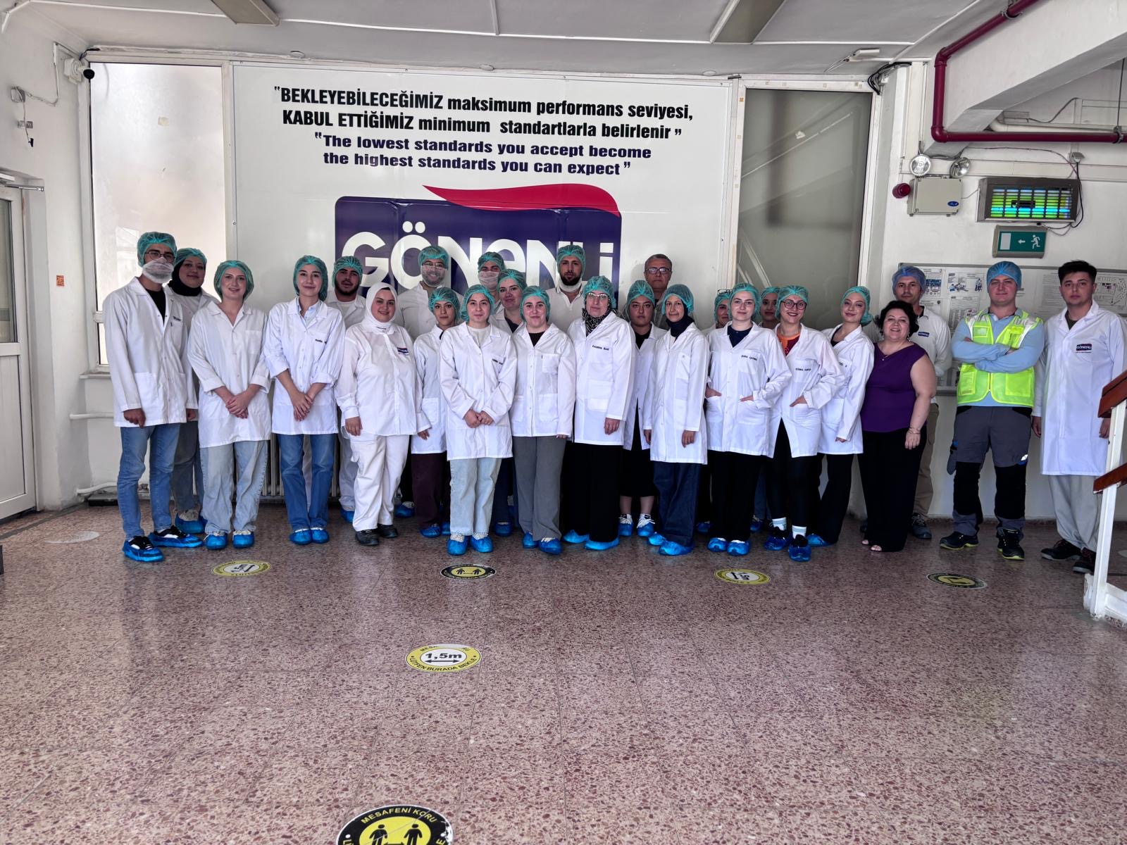 Gıda Kalite Kontrolü ve Analizi Programı Öğrencileri Gönenli Süt ve Süt Ürünleri Teknik Gezi