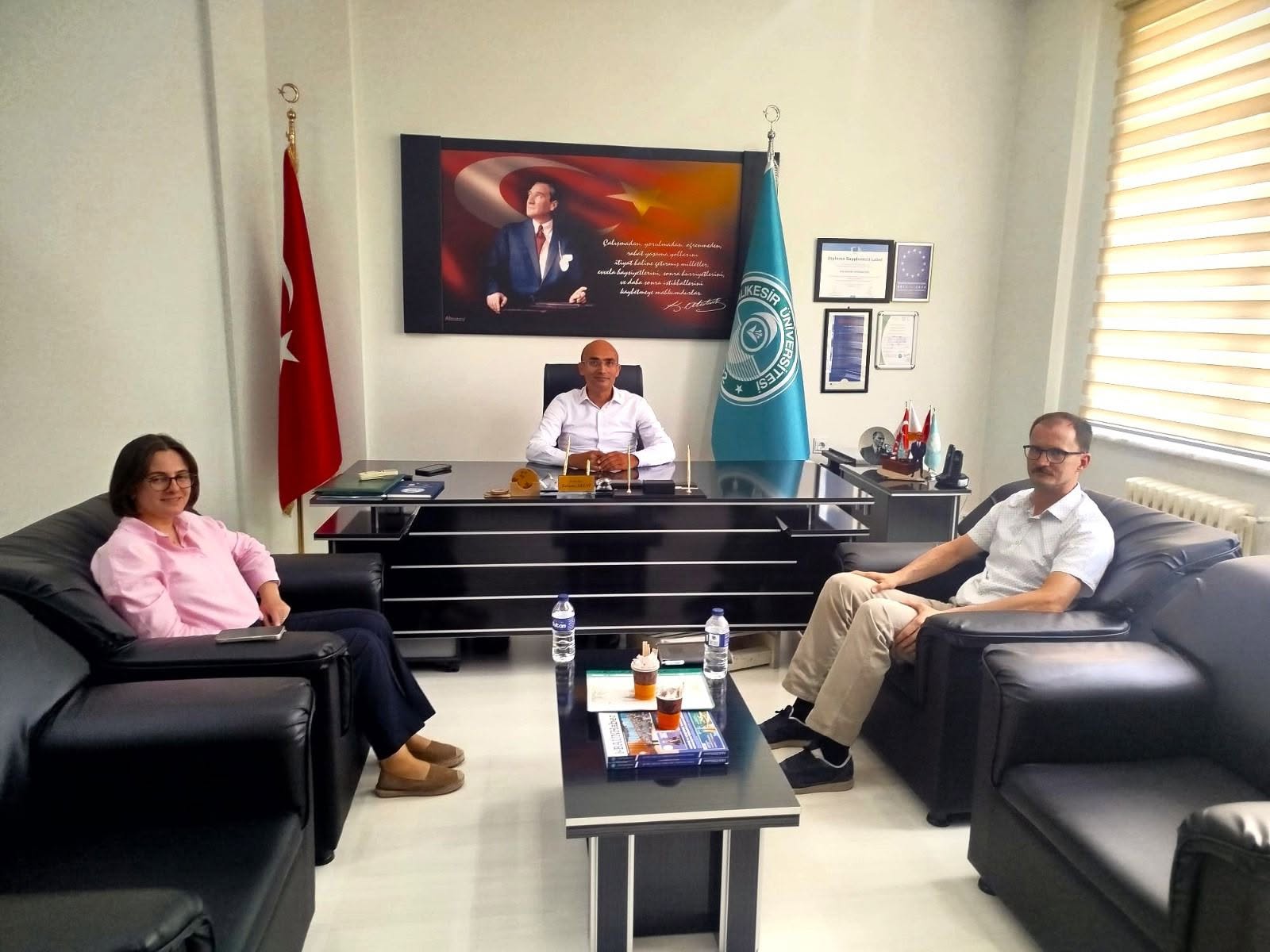 Visit from Burhaniye Probation Directorate to Our Vocational School