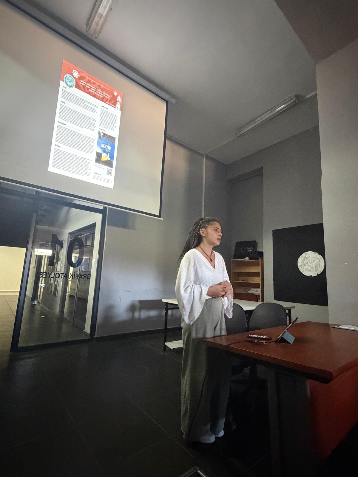 Our students presented their posters as part of the Research Methods in Design course. 6