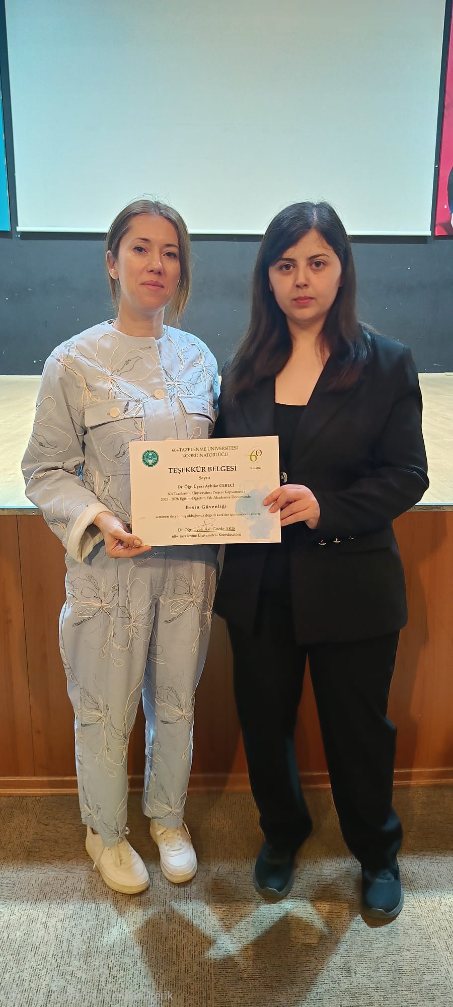 Tazelenme Üniversitesi Öğrencilerine Yönelik Besin Güvenliği Semineri Düzenlendi 3