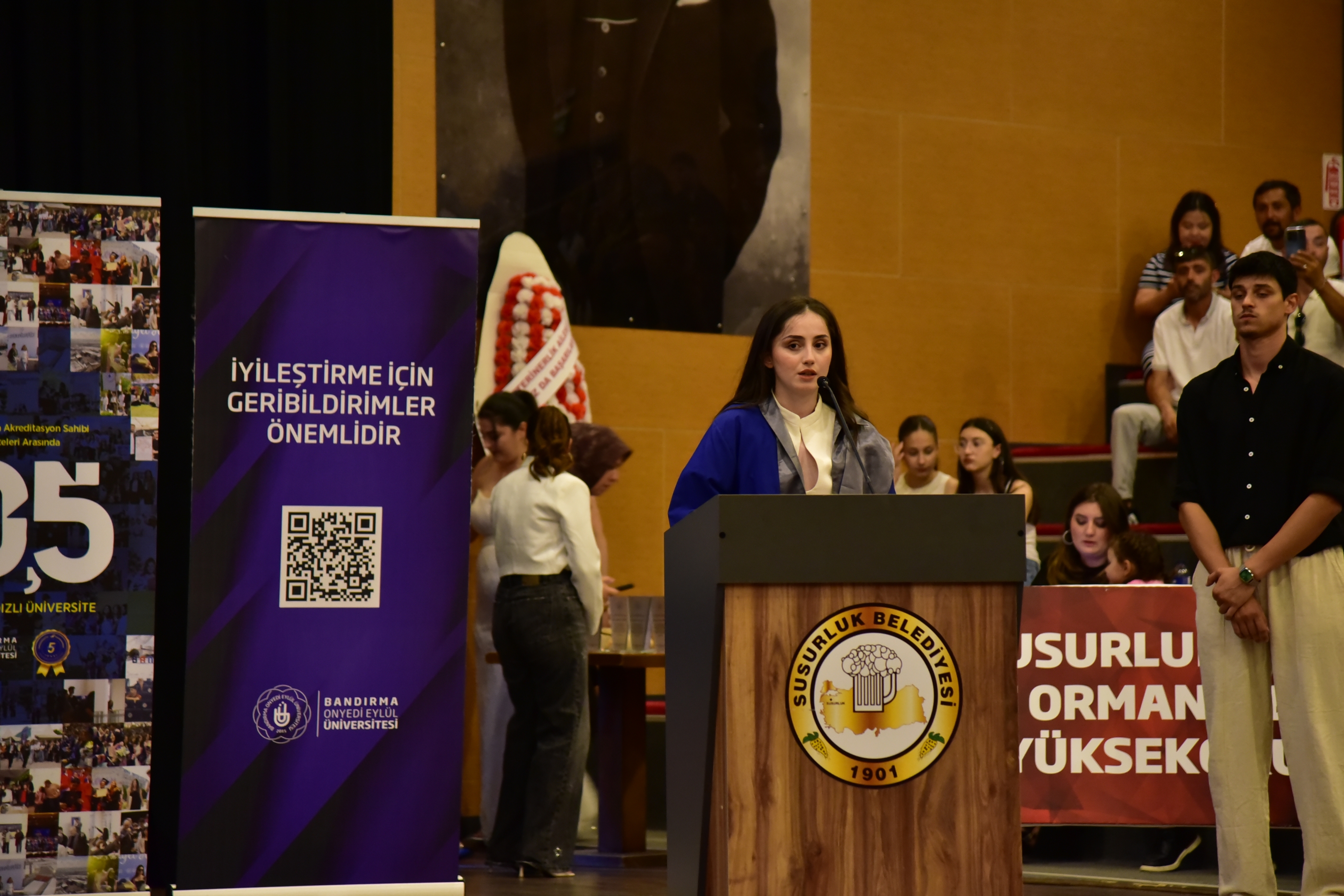 Susurluk Tarım ve Orman Meslek Yüksekokulunda Mezuniyet Heyecanı 6
