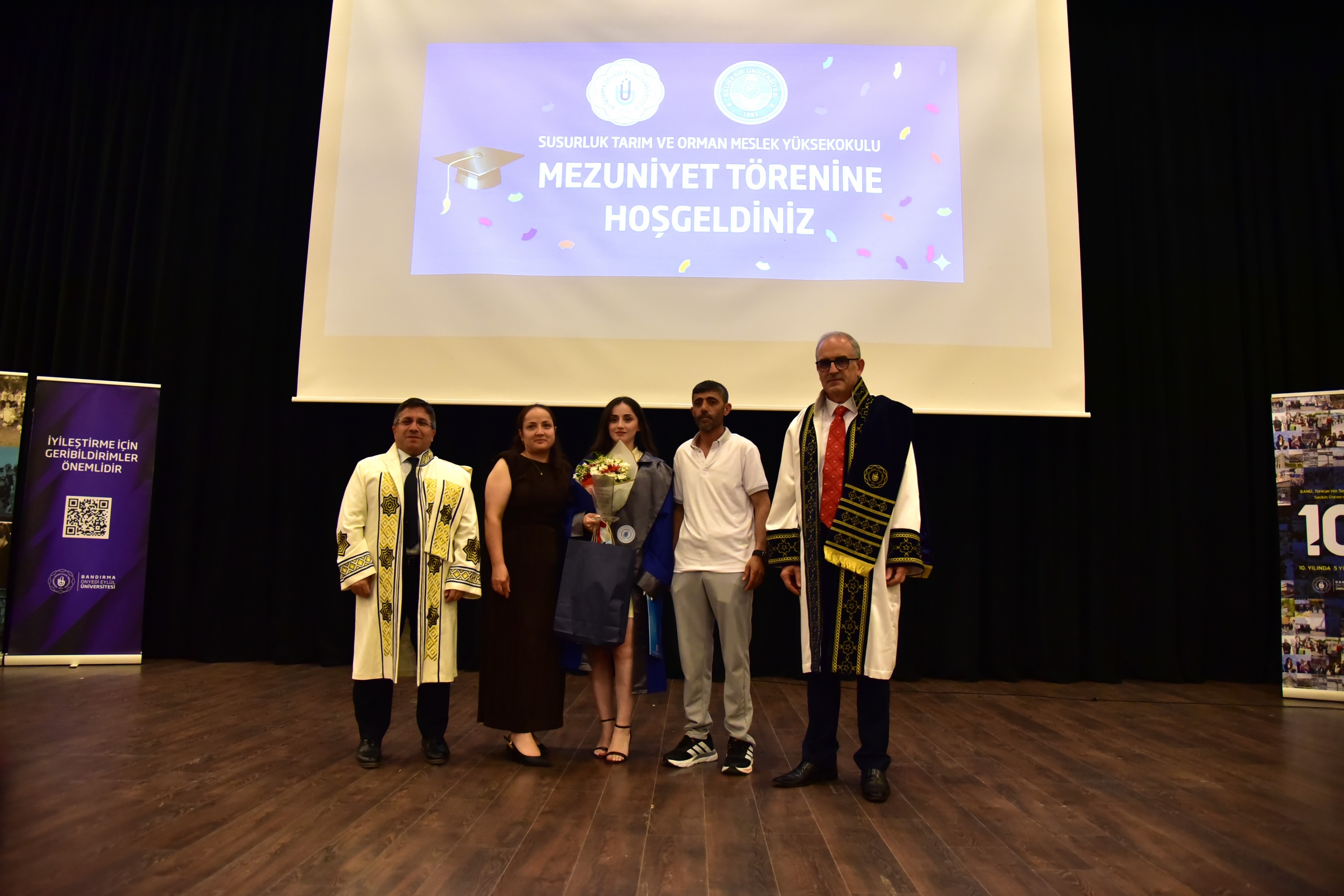 Susurluk Tarım ve Orman Meslek Yüksekokulunda Mezuniyet Heyecanı 9