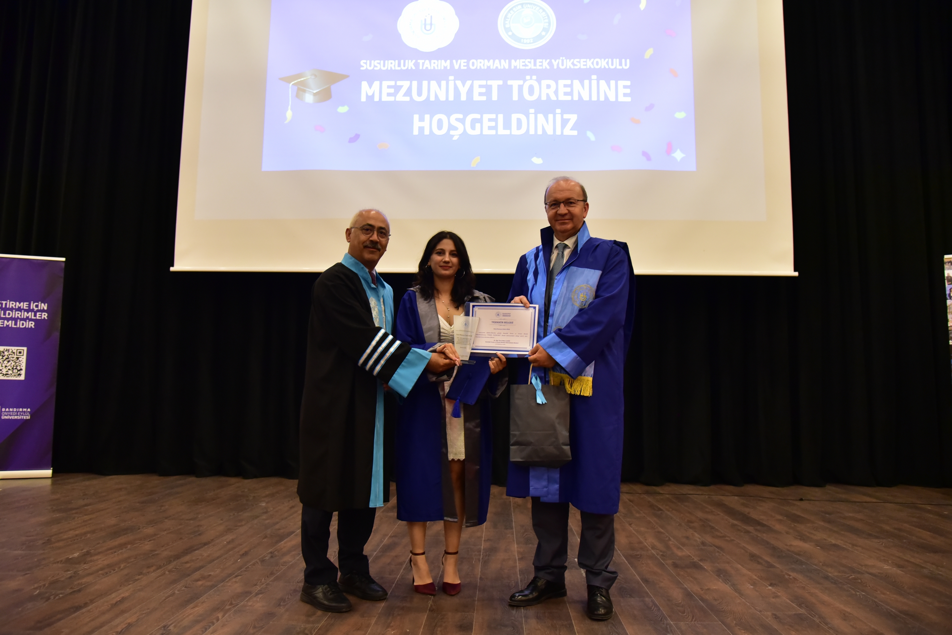 Susurluk Tarım ve Orman Meslek Yüksekokulunda Mezuniyet Heyecanı 11