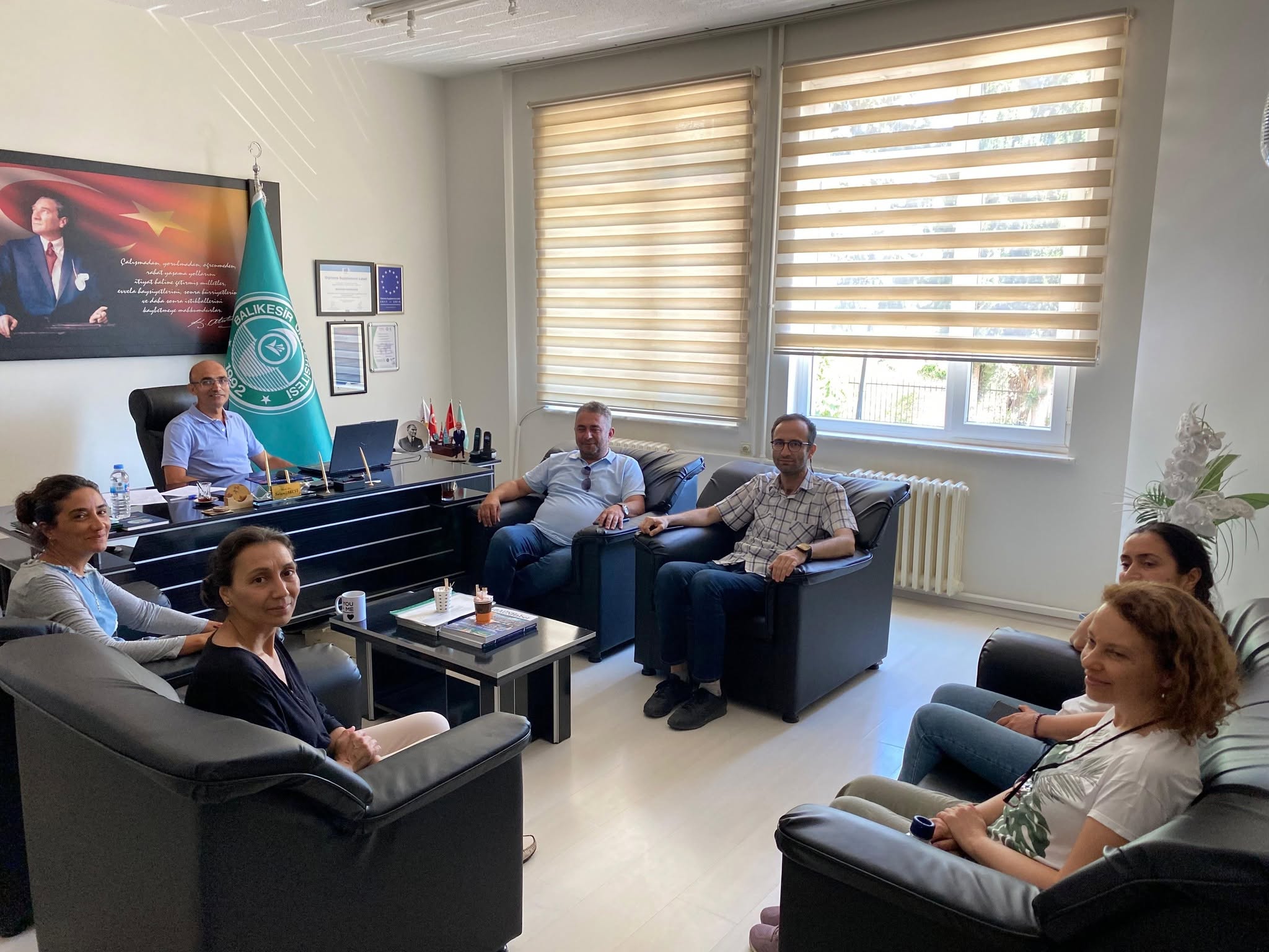 Administrative Staff Meeting Held as Part of Accreditation Processes at Edremit Vocational School