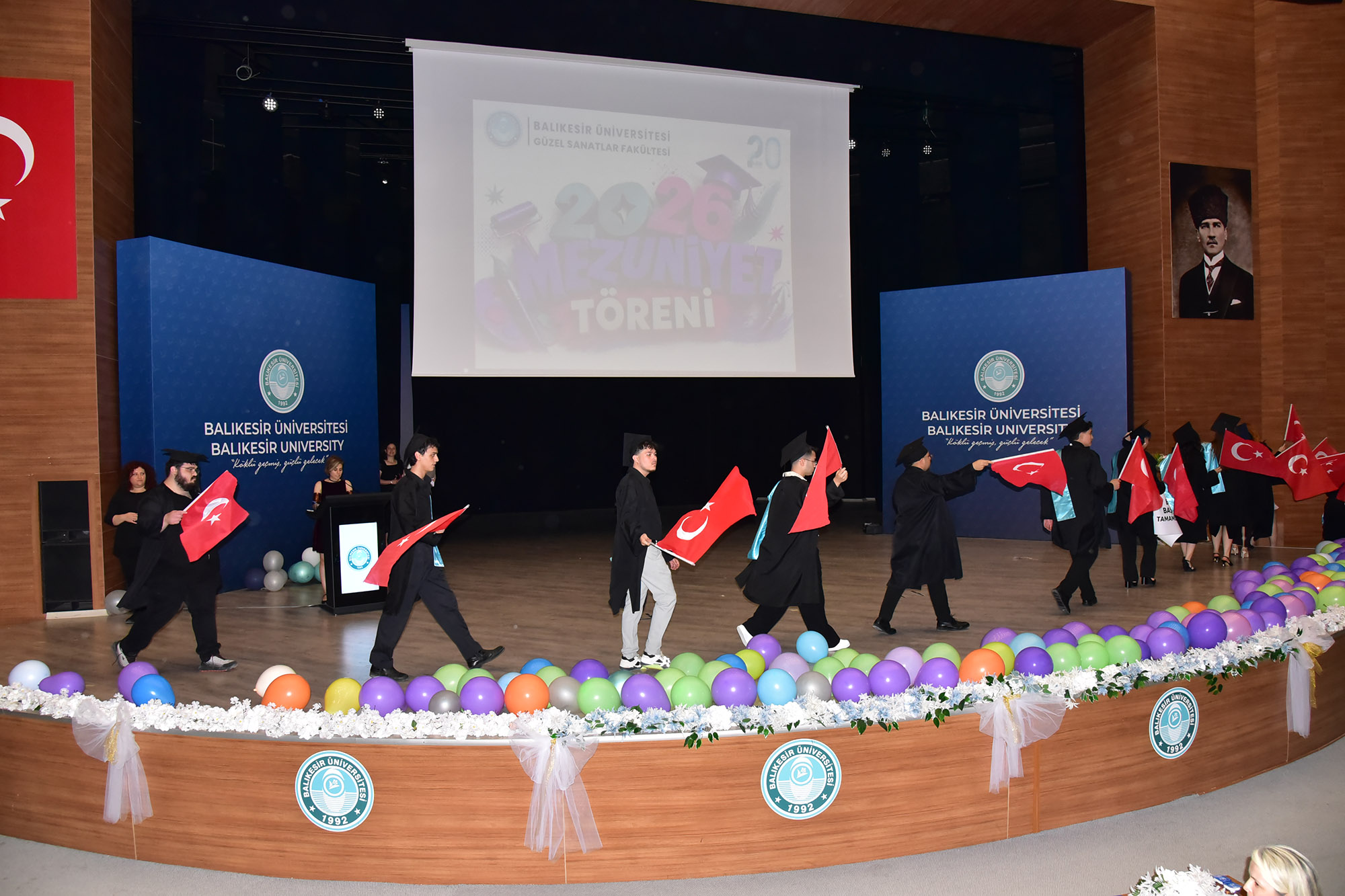 BAÜN Güzel Sanatlar Fakültesinde Mezuniyet Gururu 2