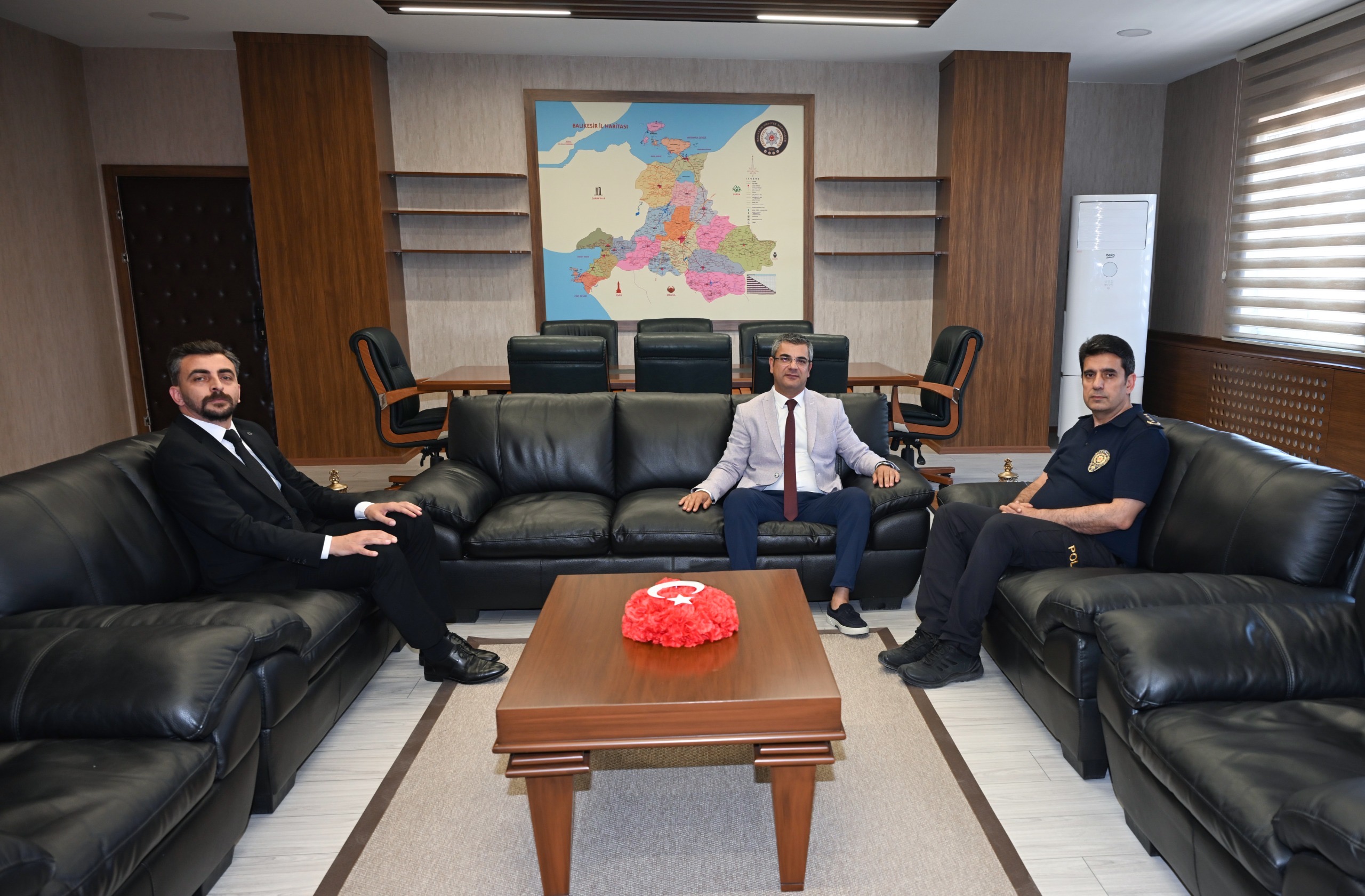 Balıkesir İl Emniyet Müdürü Şükrü Yaman’a Ziyaret