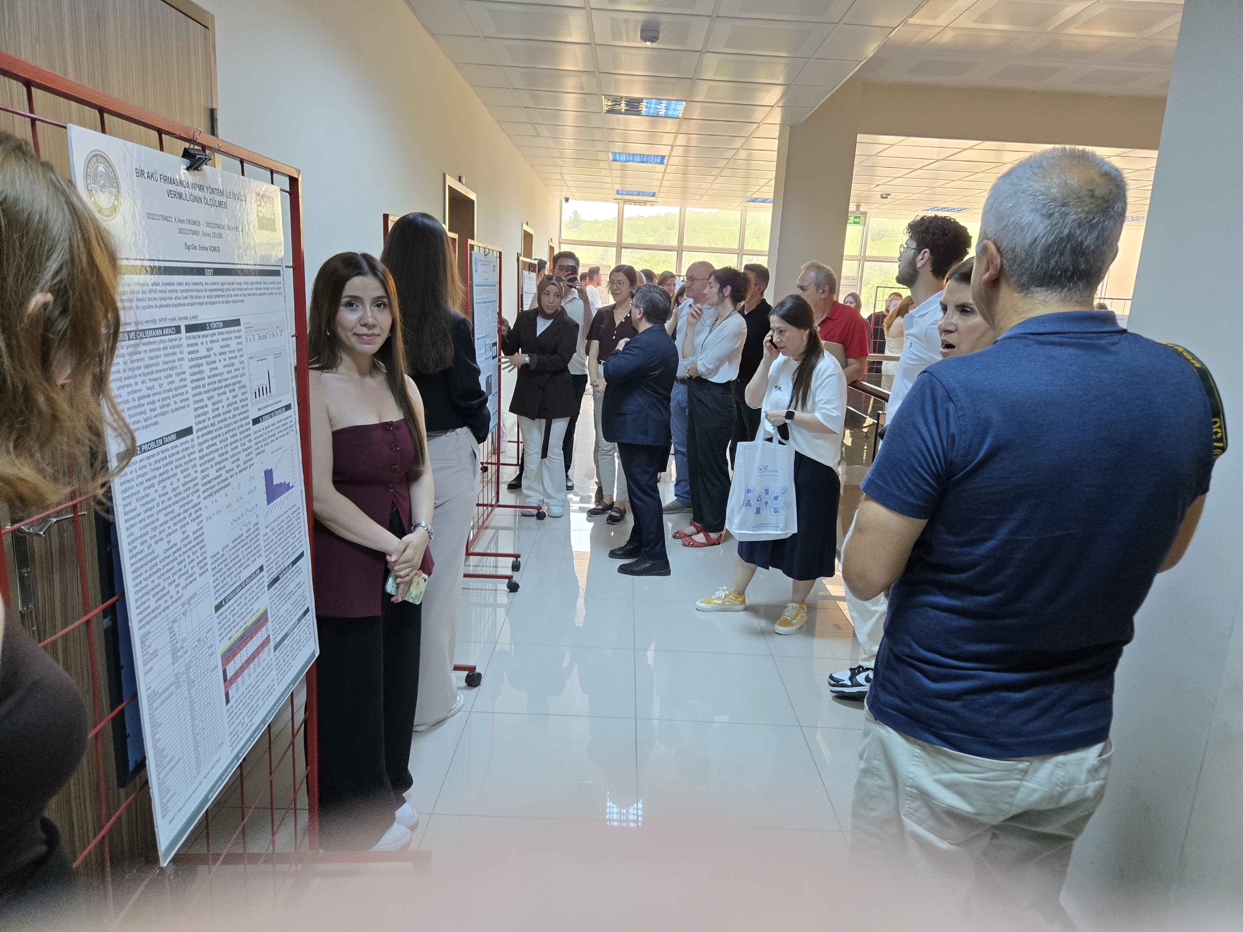 Endüstri Mühendisliği Bölümümüzde poster sunumları etkinliği gerçekleştirildi. 4