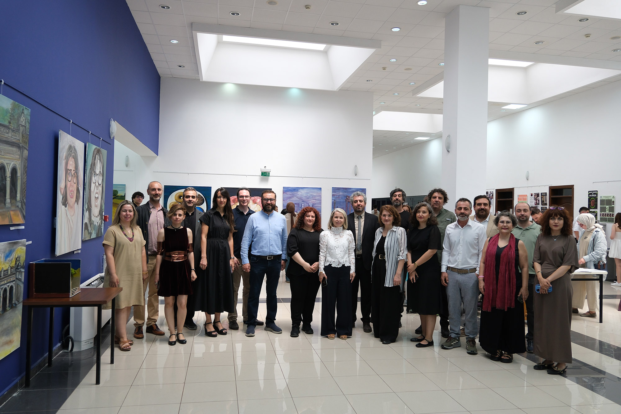 BAÜN Güzel Sanatlar Fakültesi Mezuniyet Sergisi Sanatseverlerle Buluştu 8