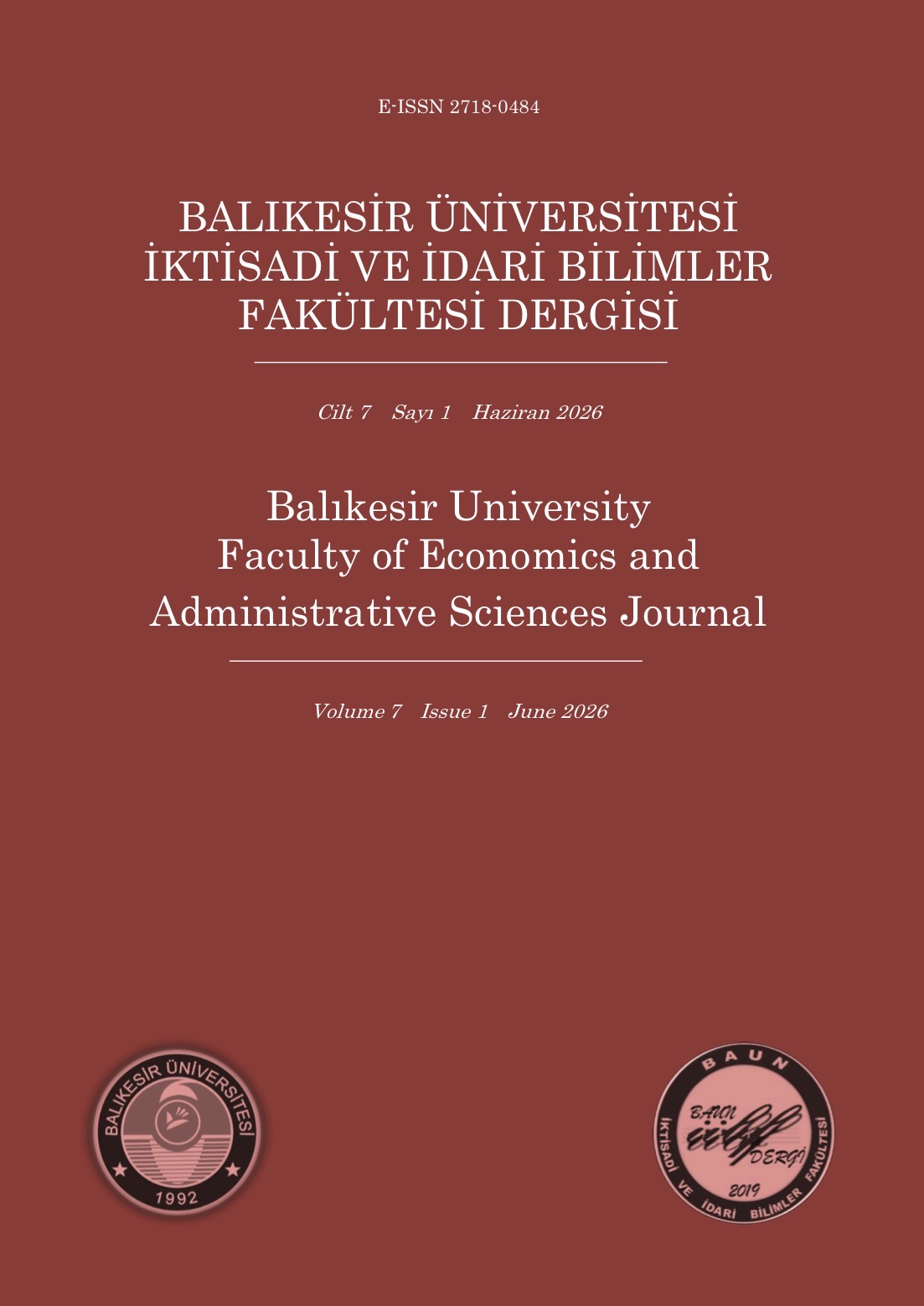 BAÜN İktisadi ve İdari Bilimler Fakültesi Dergisi Haziran 2026 Sayısı Yayımlandı