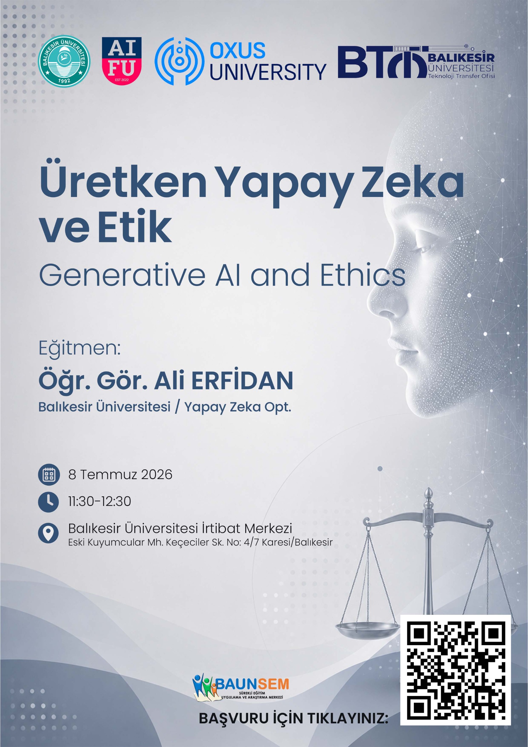 "Üretken Yapay Zeka ve Etik" Eğitimi - 2 1