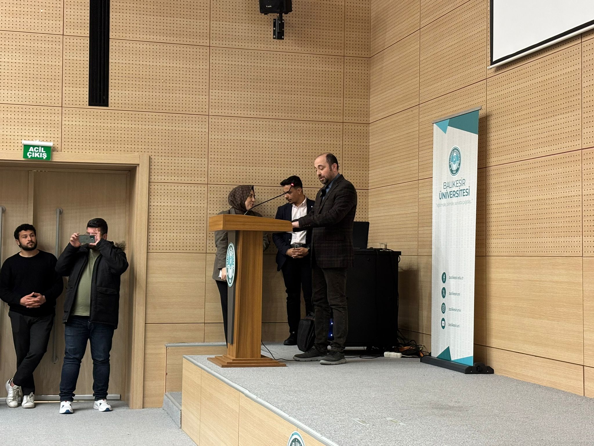 The CampusTalks event was held under the auspices of the Faculty of Architecture at Balıkesir University. 1