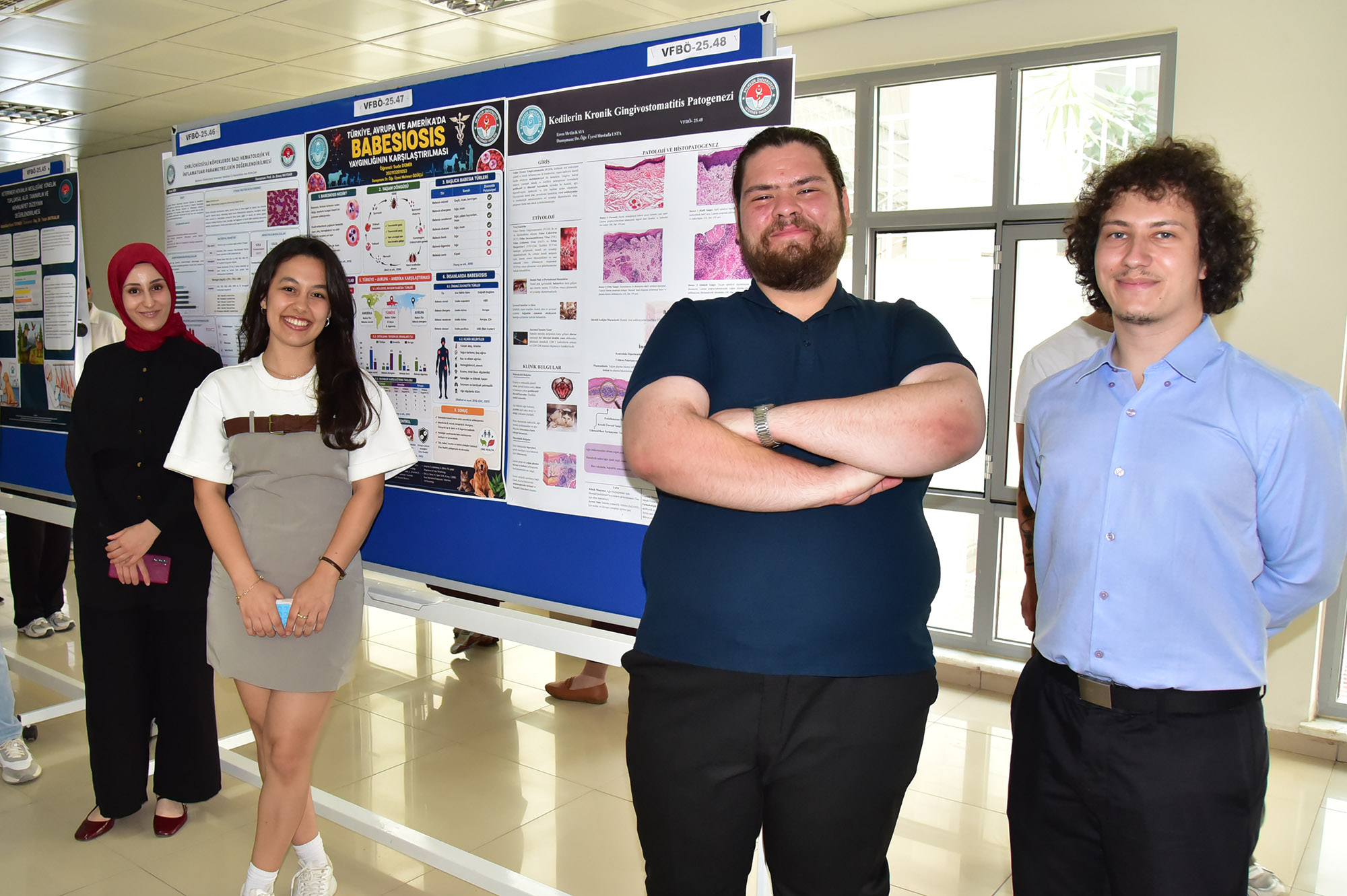 BAÜN Veteriner Fakültesinde Geleceğin Veteriner Hekimlerinden Bilimsel Poster Sunumu 3