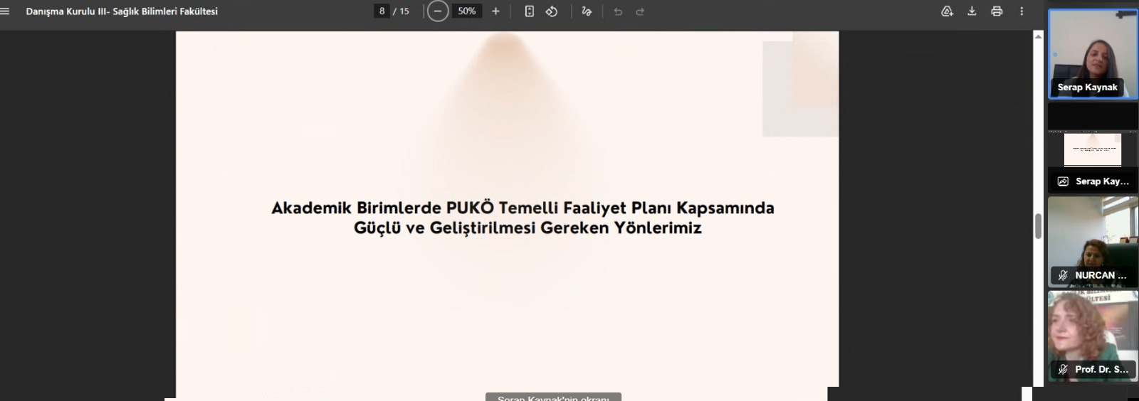 Balıkesir Üniversitesi Sağlık Bilimleri Fakültesi Danışma Kurulu 2026 Yılı Şubat- Haziran Dönemi II. Toplantısı Gerçekleştirildi 1