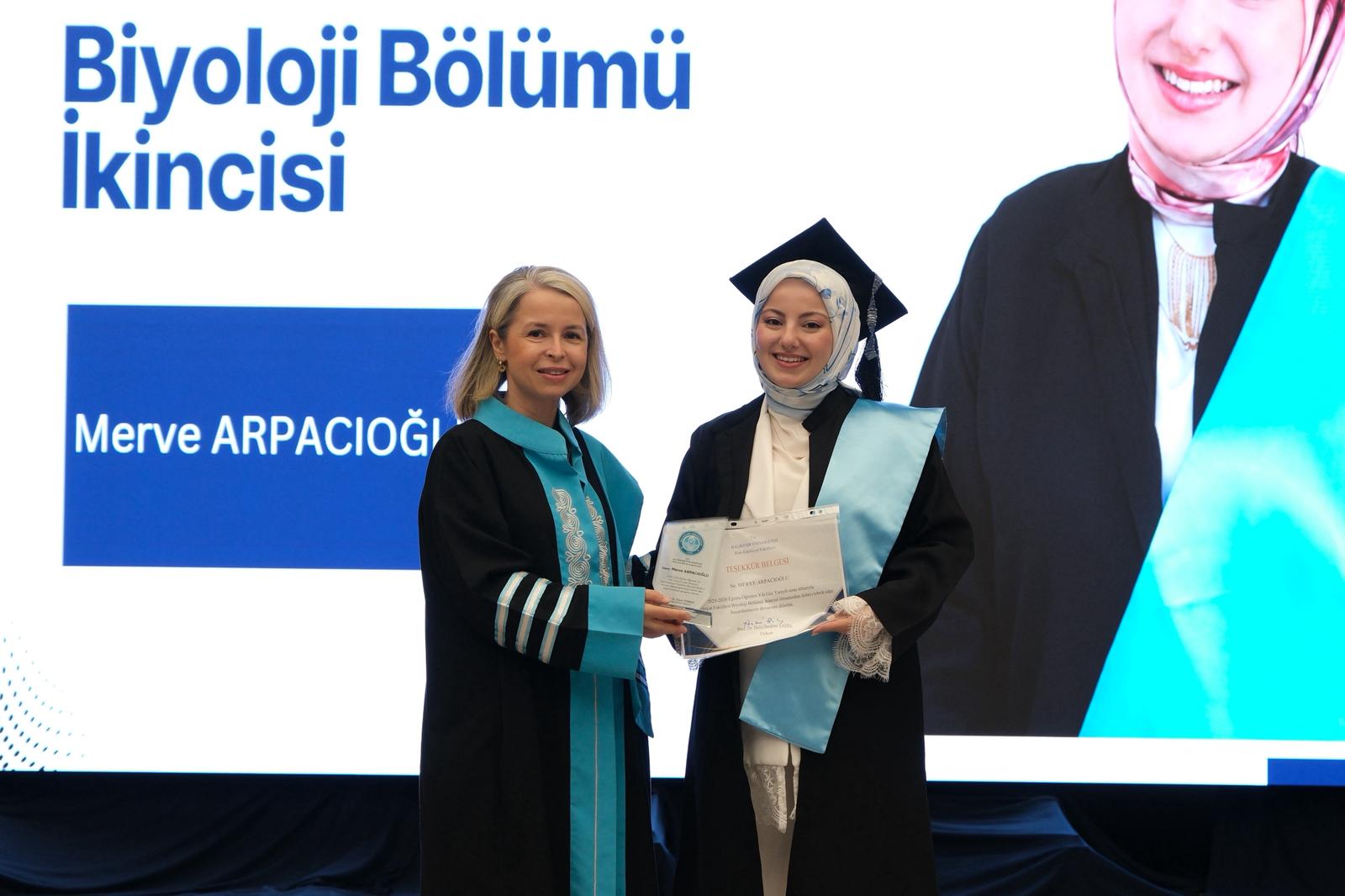 Biyoloji Bölümünde Mezuniyet Coşkusu 2