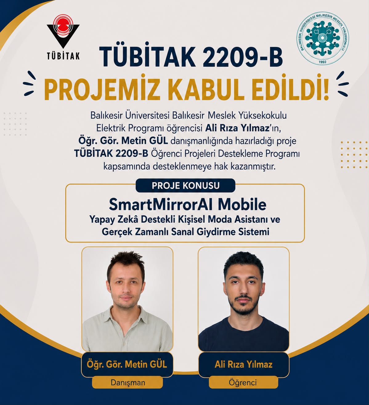Balıkesir Meslek Yüksekokulu, Öğrencilerinin Bilimsel Araştırma ve Proje Geliştirme Alanındaki Başarılarına Bir Yenisini Daha Ekledi 3