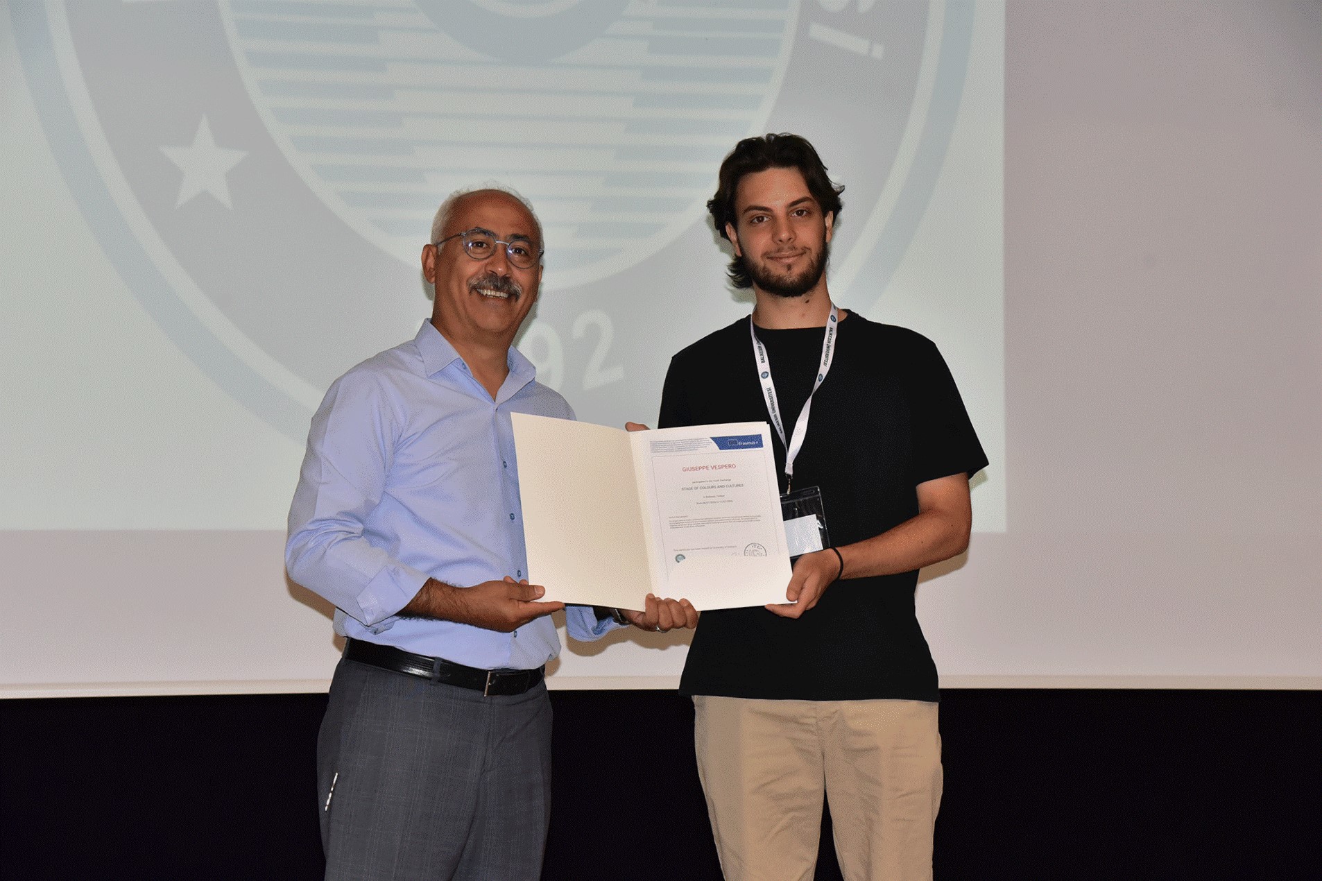 BAÜN'de Kültürleri Buluşturan Uluslararası Proje Sertifika Töreni ile Tamamlandı 3