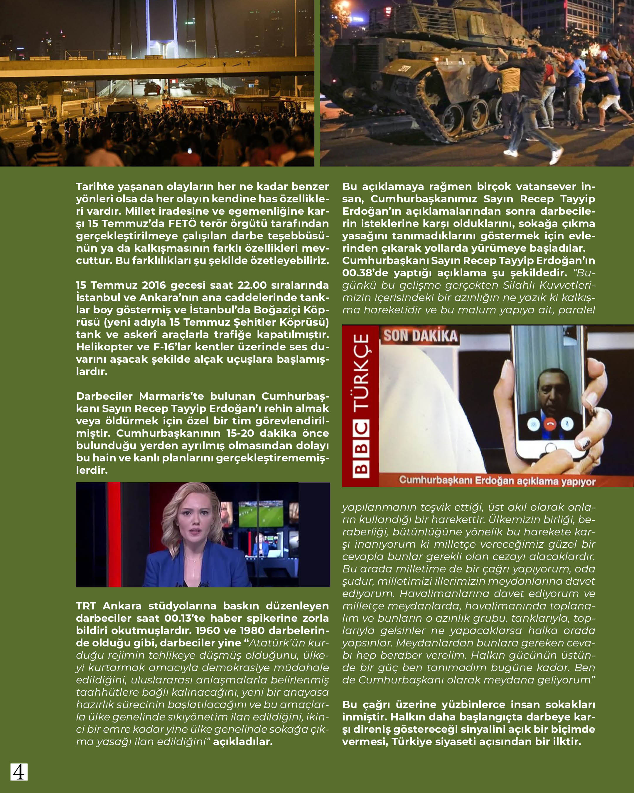 Akademisyenlerimizden; “15 Temmuz Destanı” Doç. Dr. Mustafa Öge / Balıkesir Üniversitesi Fen Edebiyat Fakültesi Tarih Bölümü 5
