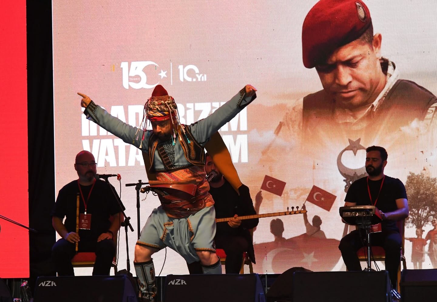 Rektör Oğurlu, Millî İrade Meydanı’ndaki 15 Temmuz Anma Programına Katıldı 5