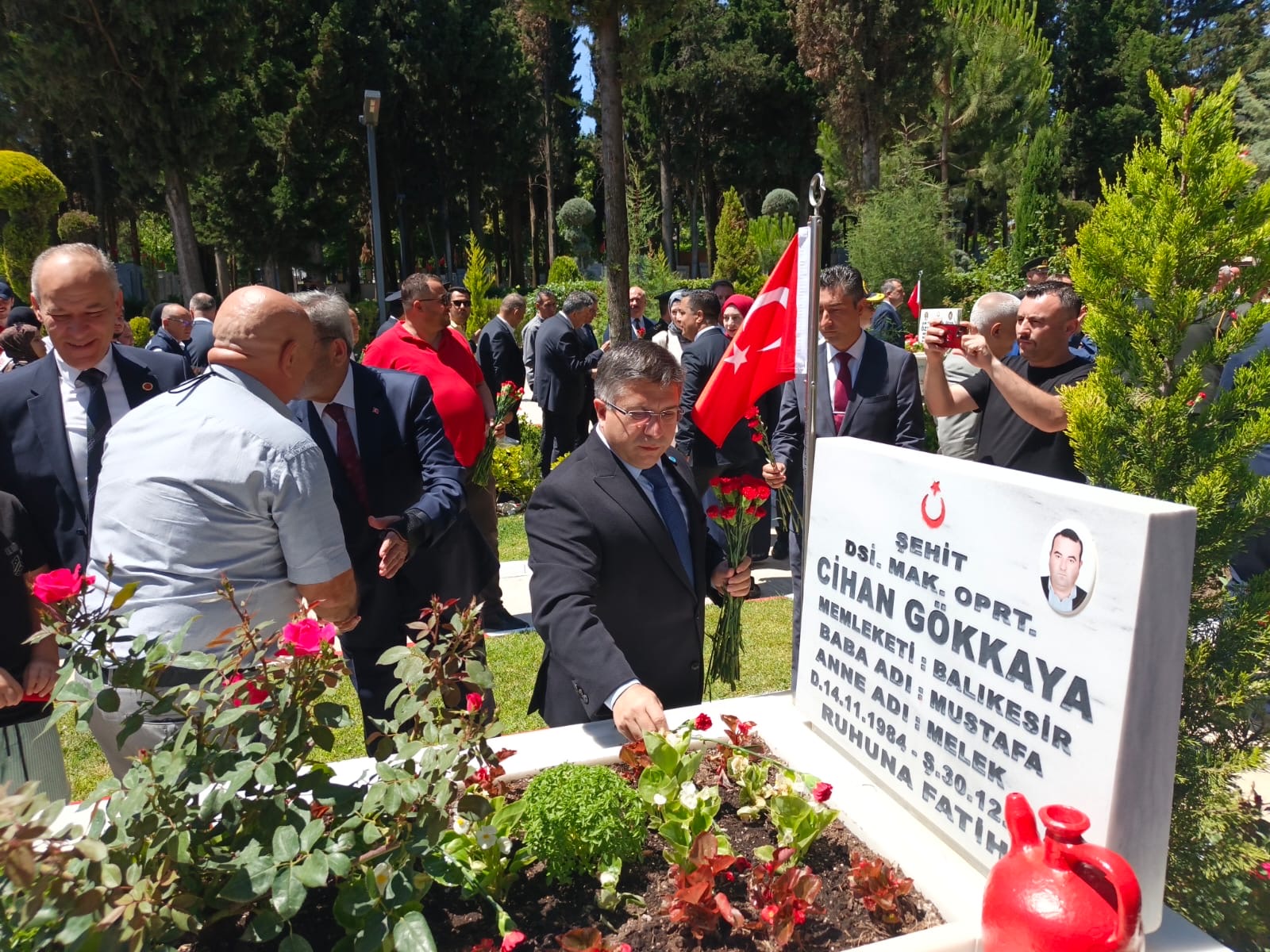Rektör Oğurlu , 15 Temmuz Demokrasi ve Milli Birlik Günü Anma Programına Katıldı 6