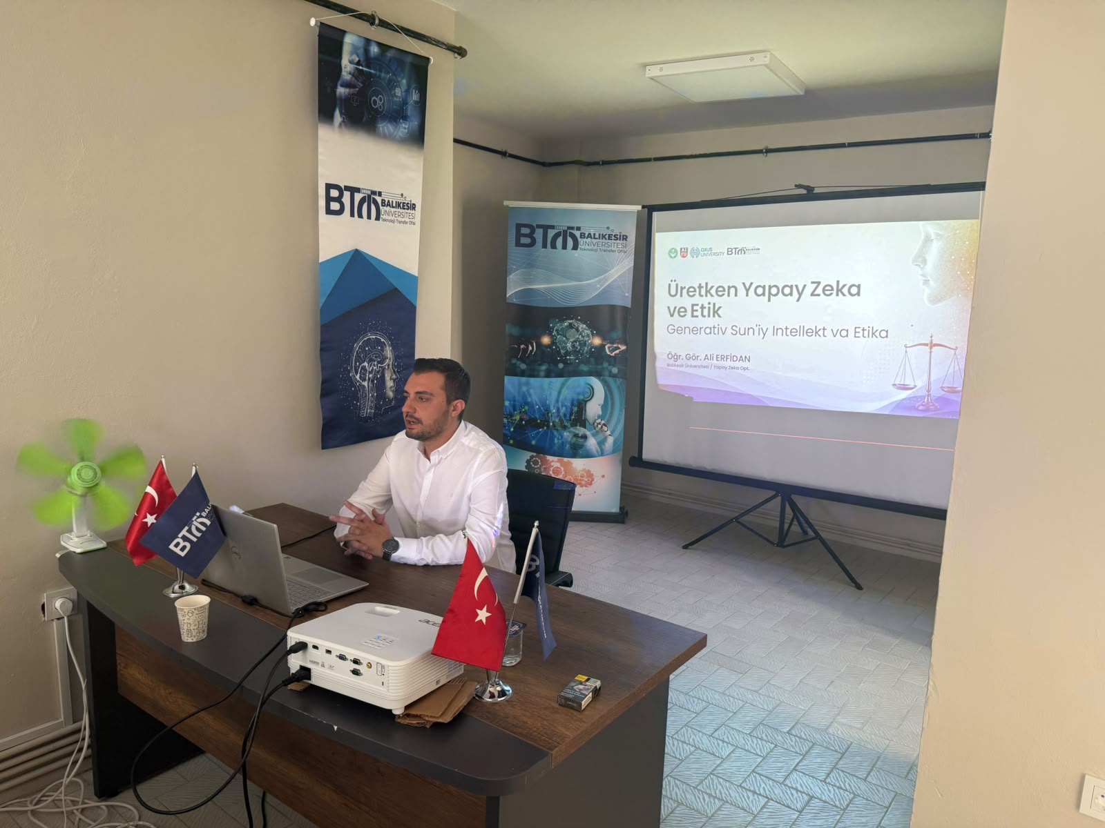 Balıkesir Üniversitesi, Özbekistan OXUS ve AIFU Üniversiteleri İş Birliğiyle Hibrit Yapay Zeka Eğitimi Gerçekleştirildi 4