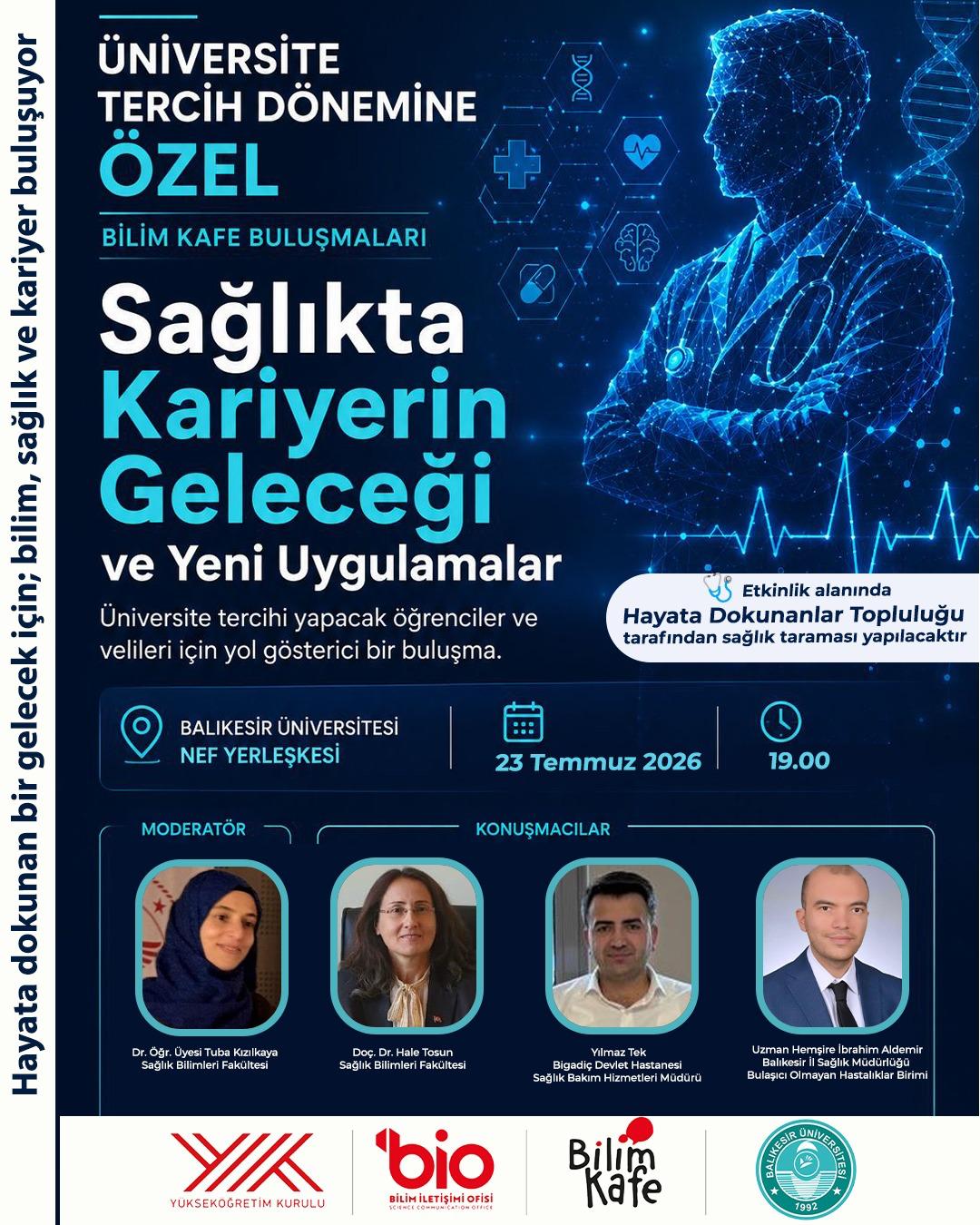 Üniversite Tercih Dönemine özel Bilim Kafe Buluşmaları