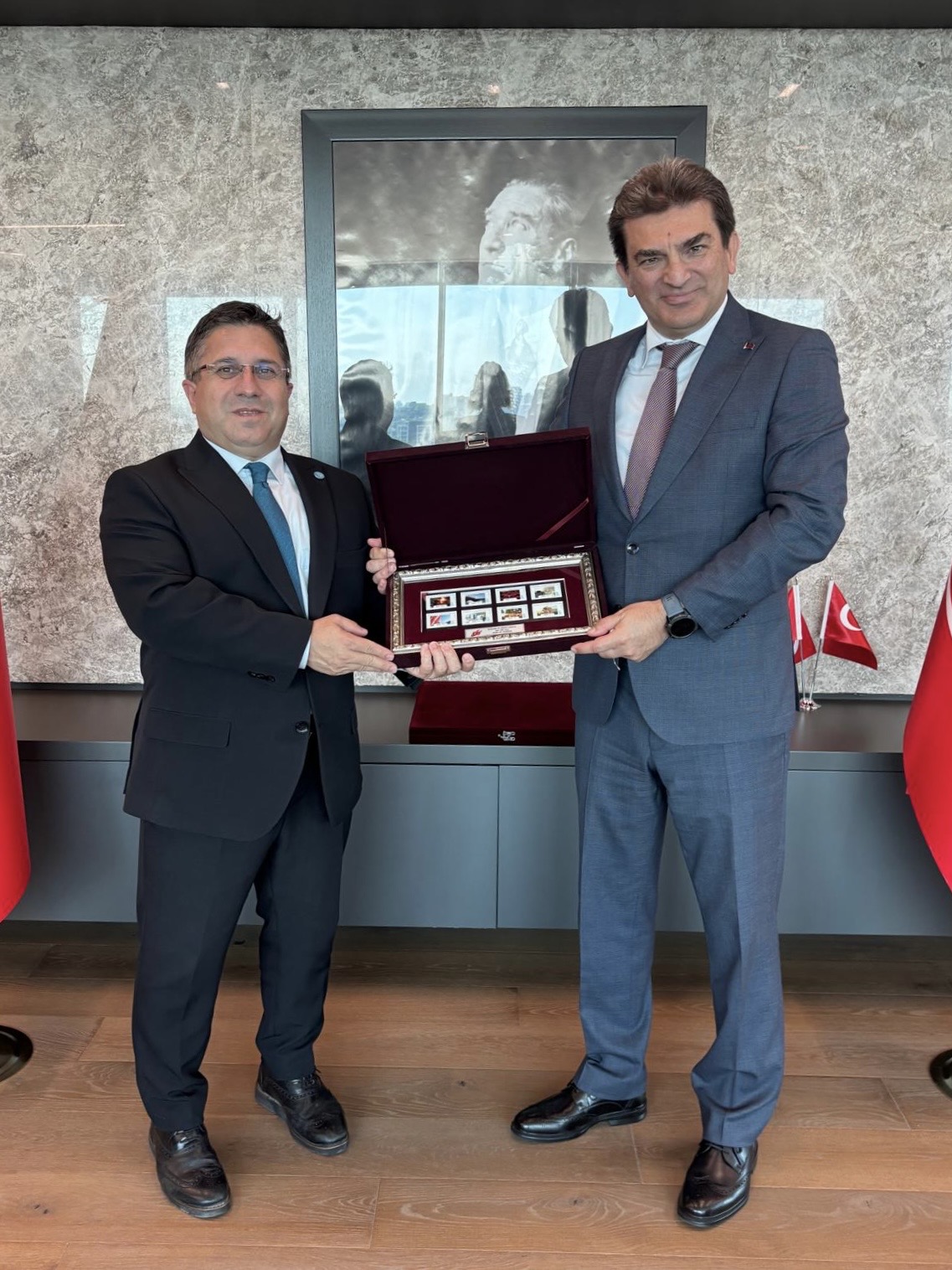 Rektör Oğurlu’dan OYAK Genel Müdürü Yalçıntaş’a İade-i Ziyaret 2
