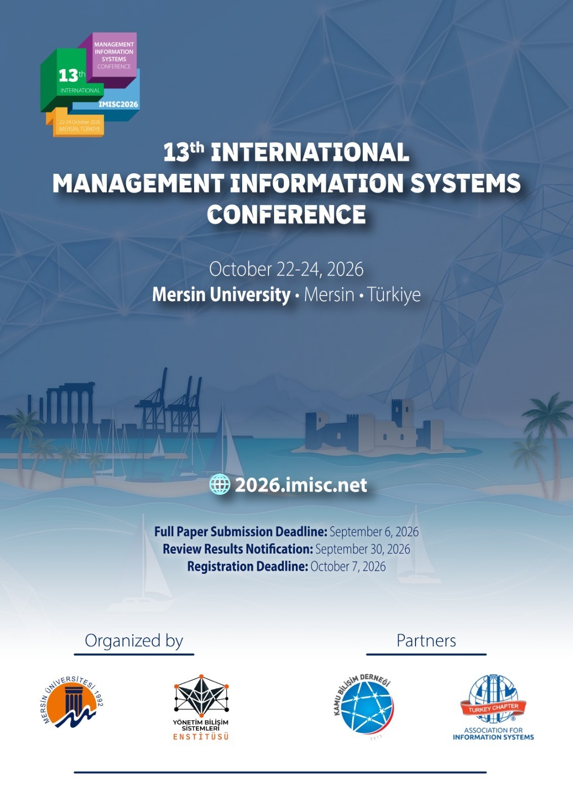 13. Uluslararası Yönetim Bilişim Sistemleri Konferansı (IMISC 2026) 1