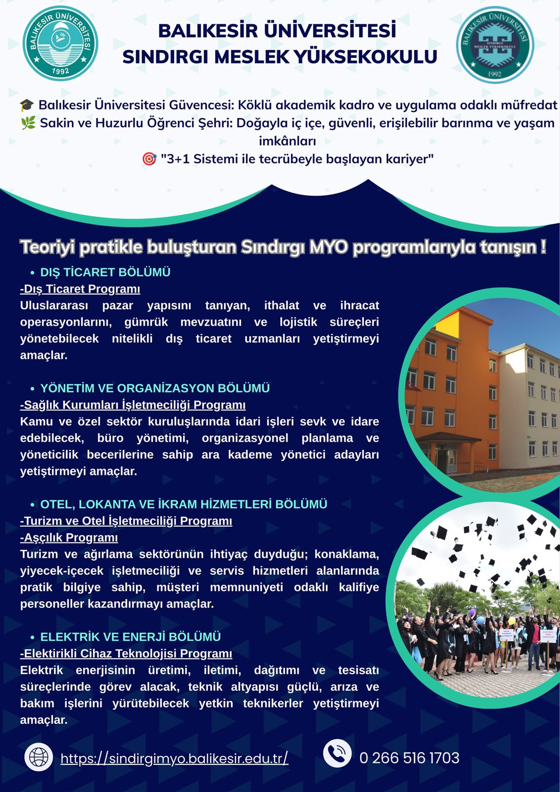 Üniversiten Seni Bekliyor. Doğru Tercih, Güçlü Akademik Kadro.