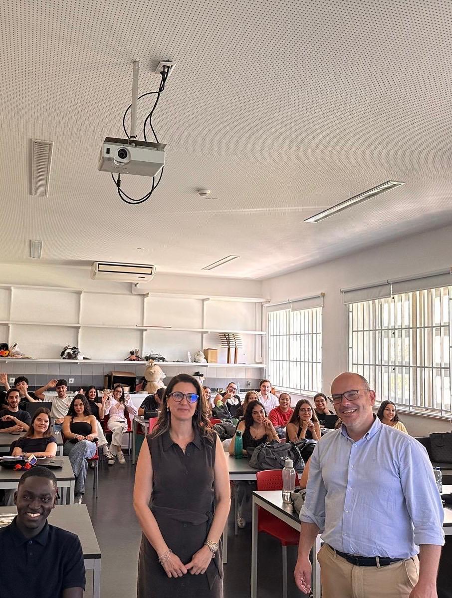 Prof. Dr. Seda Şahin Erasmus+ Ders Verme Hareketliliğine Katıldı