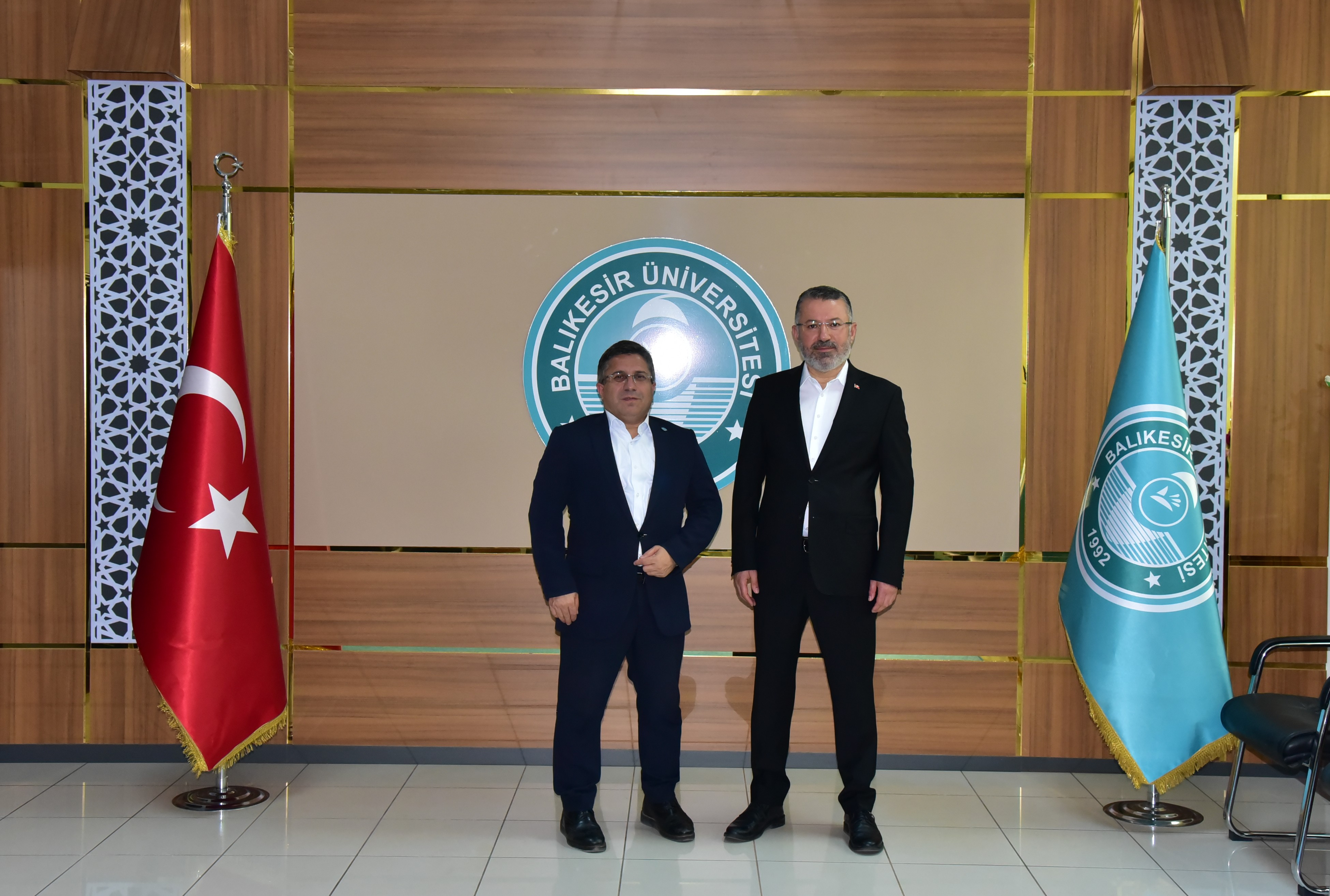 Karabük Üniversitesi Rektörü Prof. Dr. Fatih Kırışık’tan Rektör Oğurlu’ya Ziyaret 2