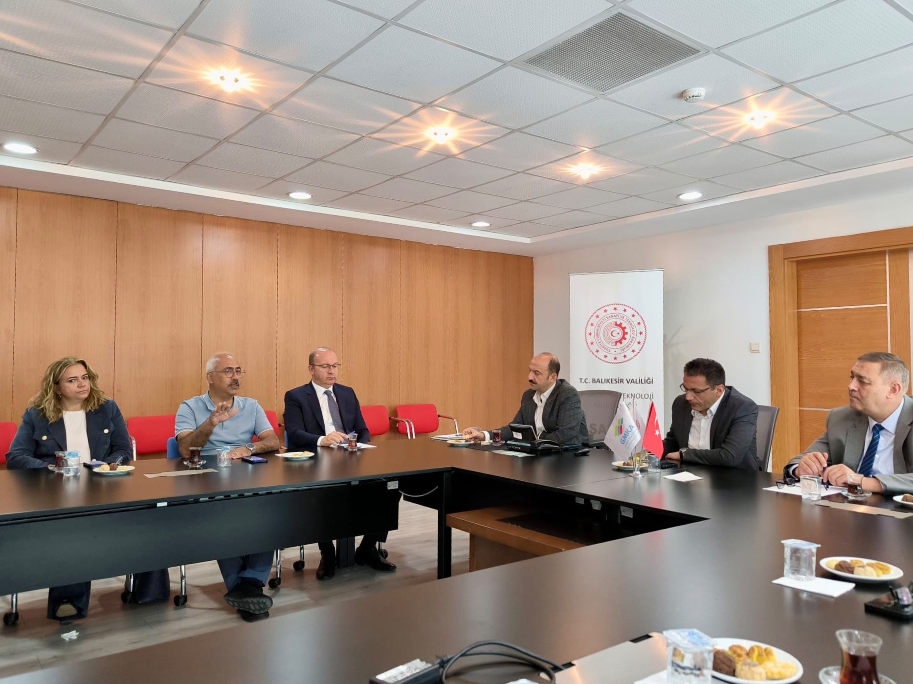 Balıkesir Üniversitesi ve BAÜN TTO, Sanayi ve Teknoloji İş Birliği Kurulu (SANTEK) Toplantısına Katıldı 4