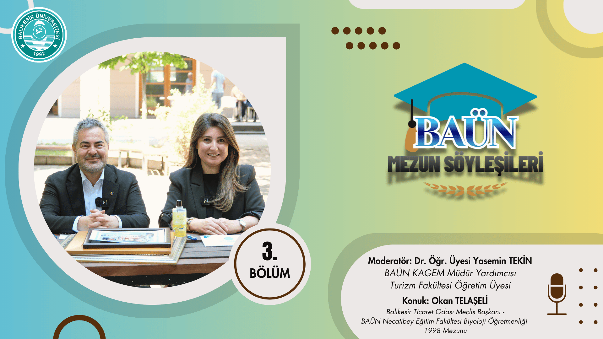 BAÜN Mezun Söyleşilerinin Yeni Bölümü Yayında