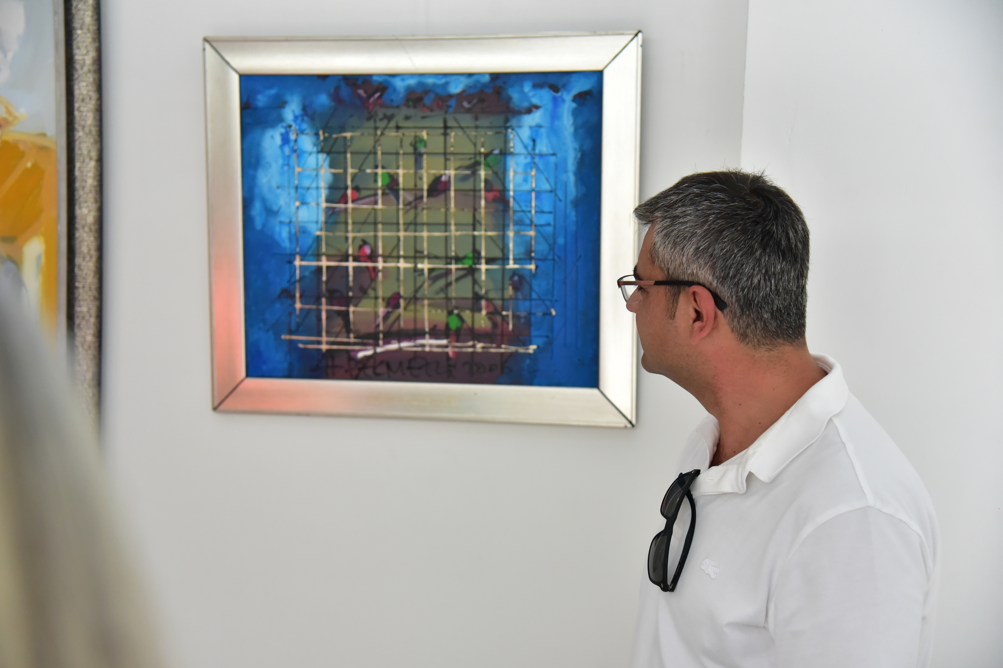 BAÜN Güzel Sanatlar Fakültesi Sanat Koleksiyonunun Seçkin Eserleri “Biriken Bellek” Sergisinde Beğeniye Sunuldu 6