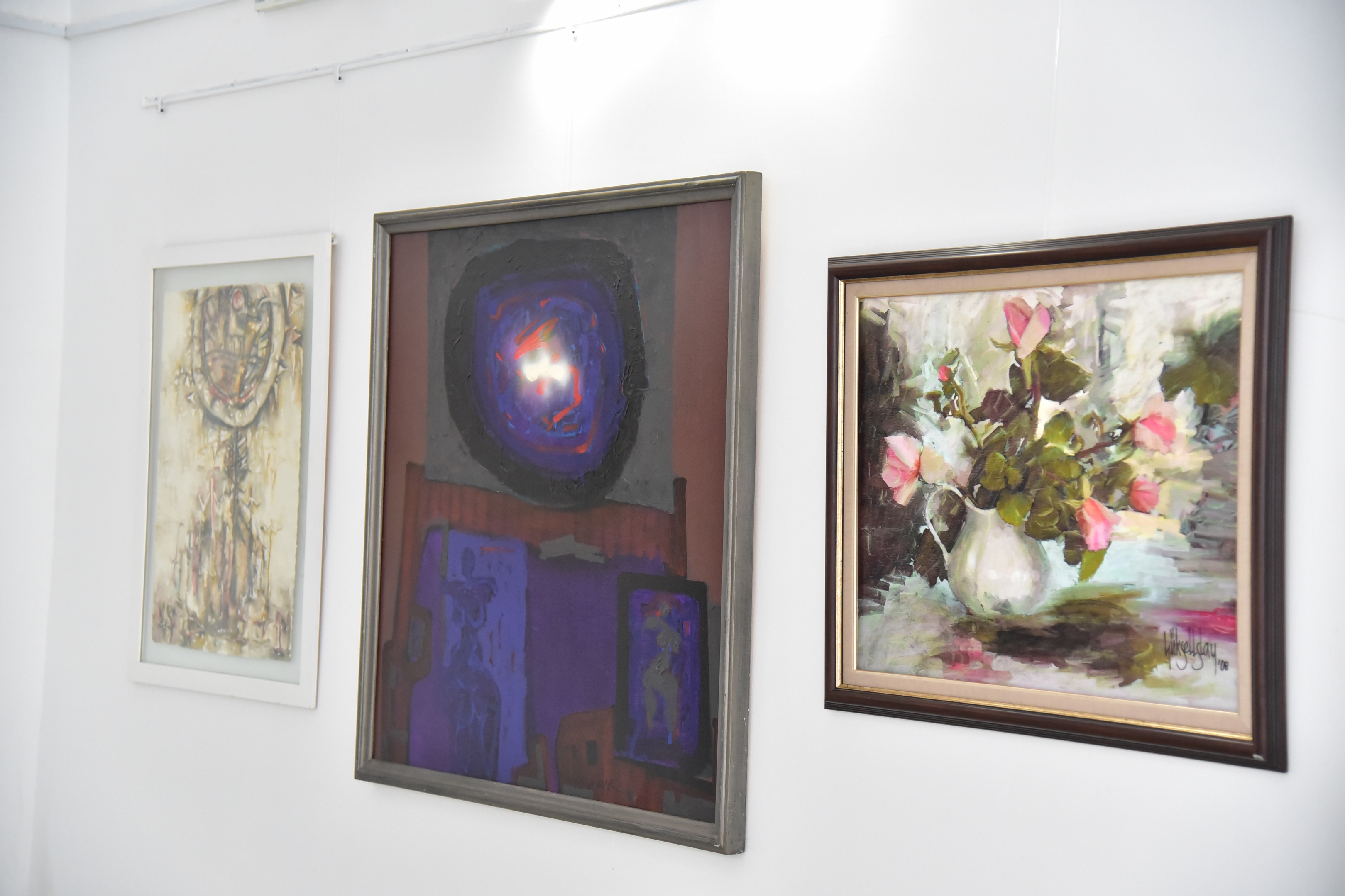 BAÜN Güzel Sanatlar Fakültesi Sanat Koleksiyonunun Seçkin Eserleri “Biriken Bellek” Sergisinde Beğeniye Sunuldu 7