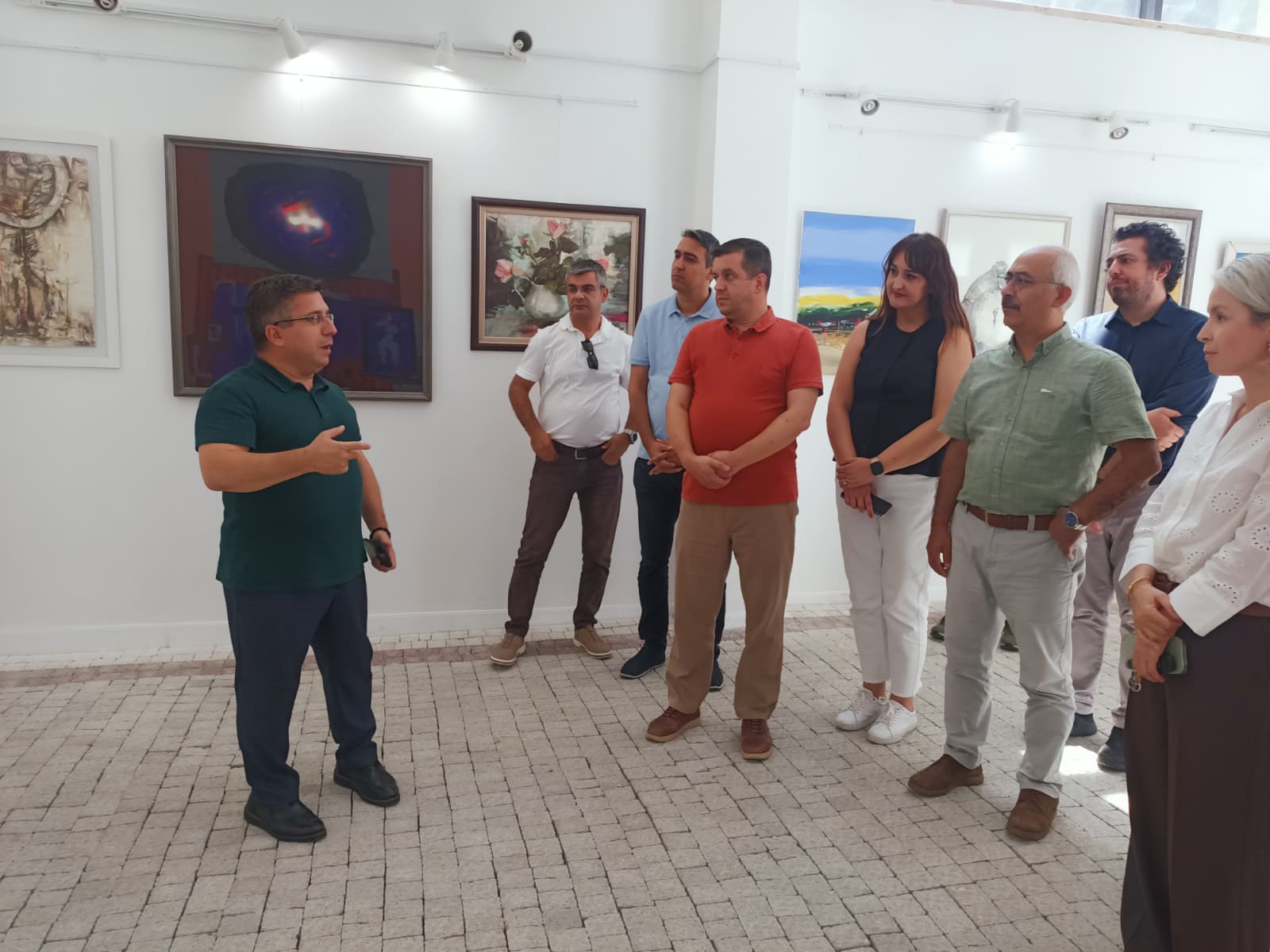 Güzel Sanatlar Fakültesi Sanat Koleksiyonu Seçkisi "Biriken Bellek" Sergisiyle Açıldı. 3