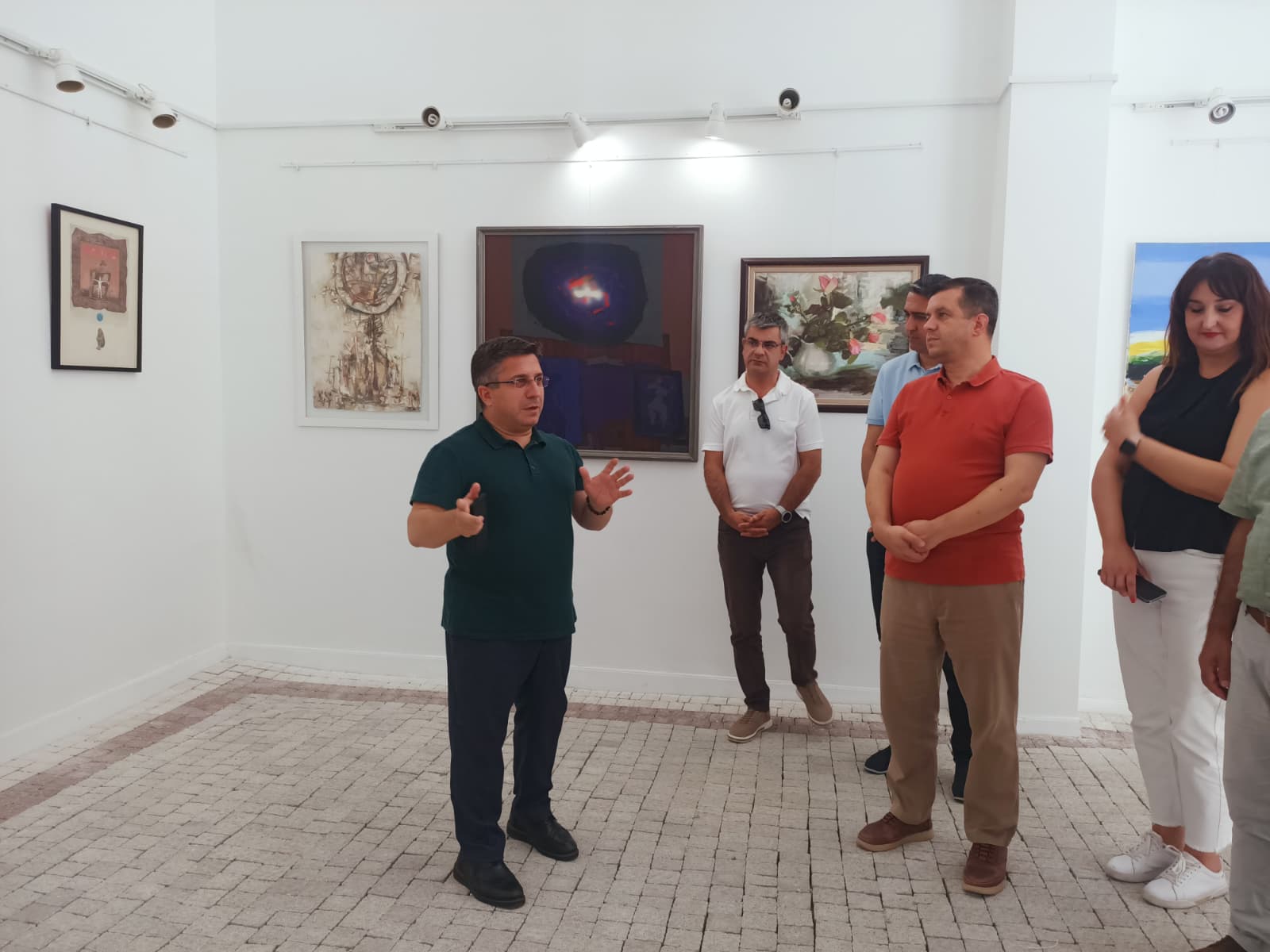 Güzel Sanatlar Fakültesi Sanat Koleksiyonu Seçkisi "Biriken Bellek" Sergisiyle Açıldı. 4