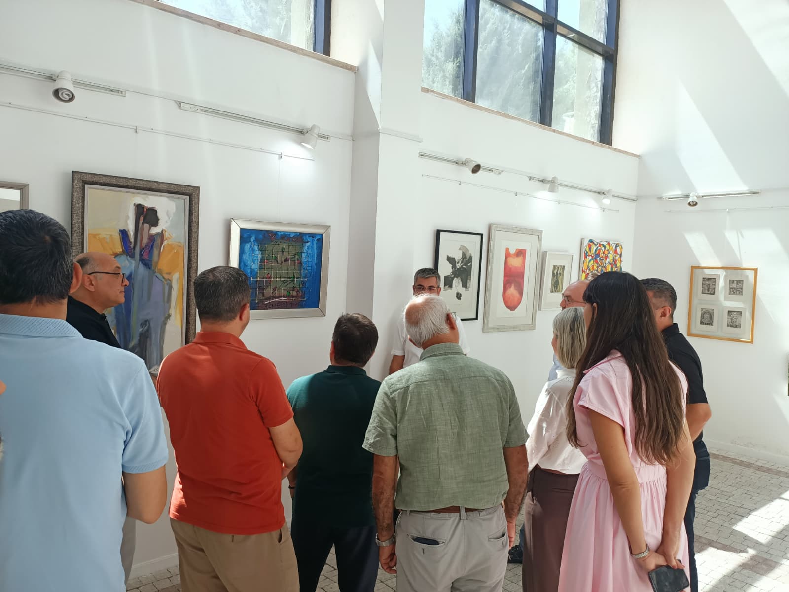 Güzel Sanatlar Fakültesi Sanat Koleksiyonu Seçkisi "Biriken Bellek" Sergisiyle Açıldı. 6
