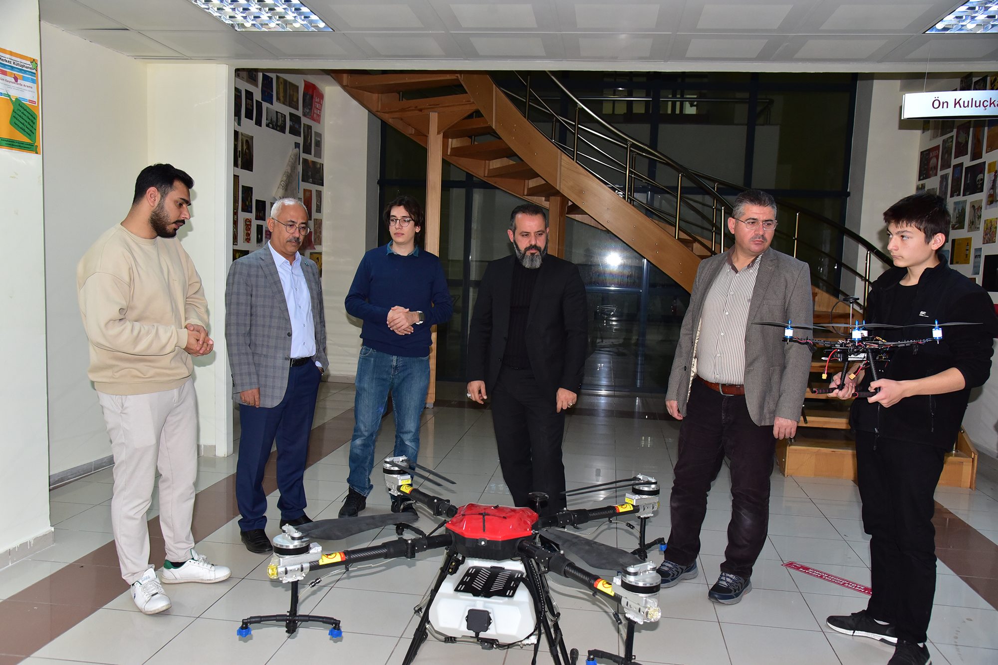 İHA Projesiyle Türkiye 2.si Olan Gençler Balıkesir Üniversitesi Teknoloji Transfer Ofisinde 2