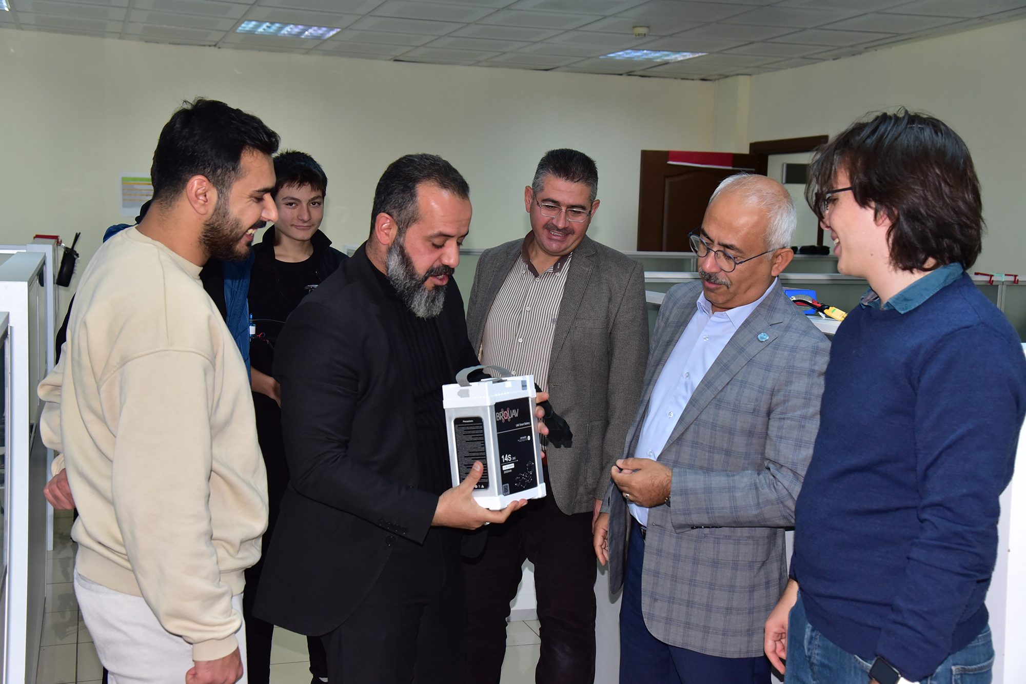 İHA Projesiyle Türkiye 2.si Olan Gençler Balıkesir Üniversitesi Teknoloji Transfer Ofisinde 5