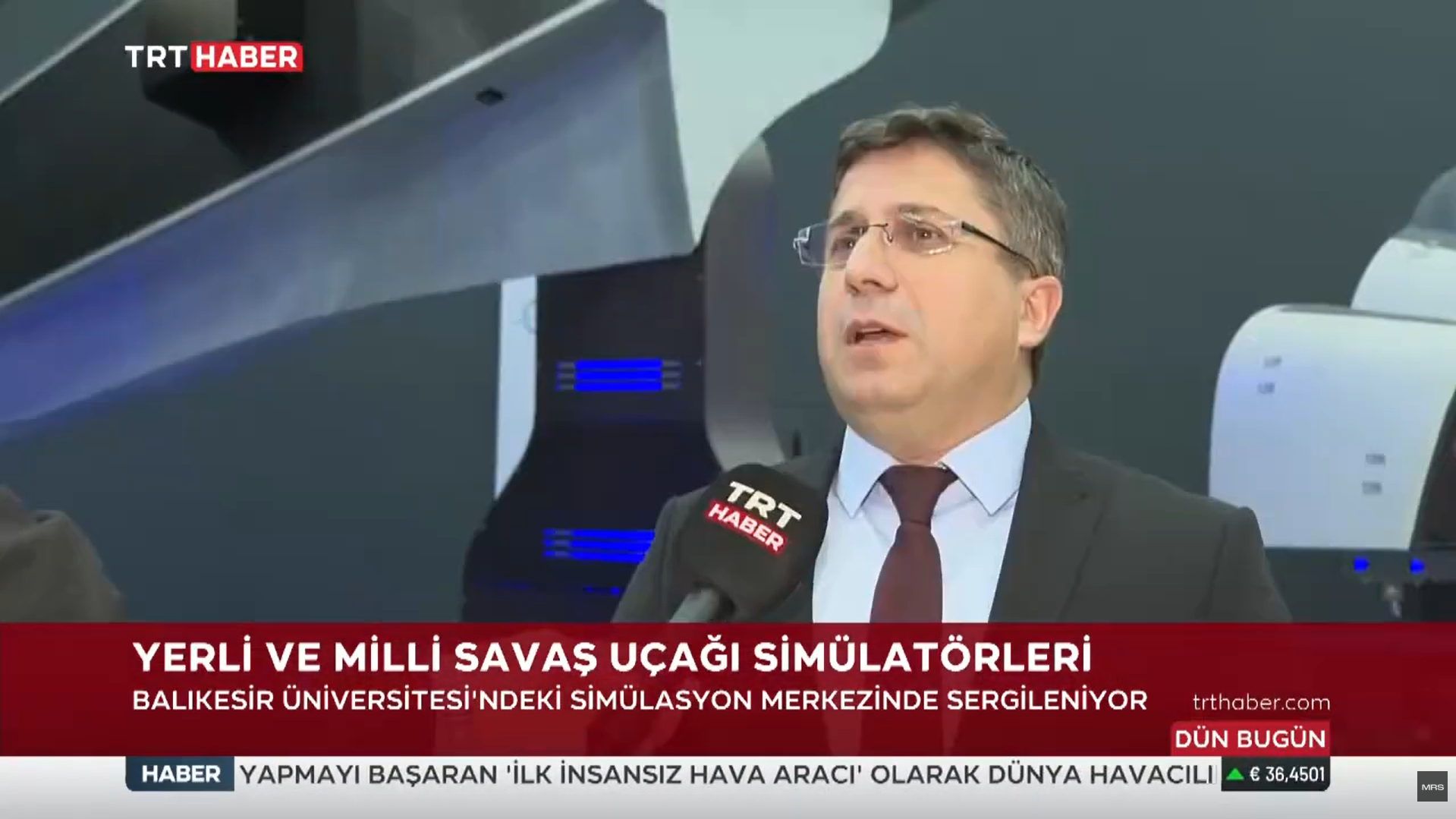 TRT Haber BAÜN Simülasyon Merkezini Ziyaret Etti