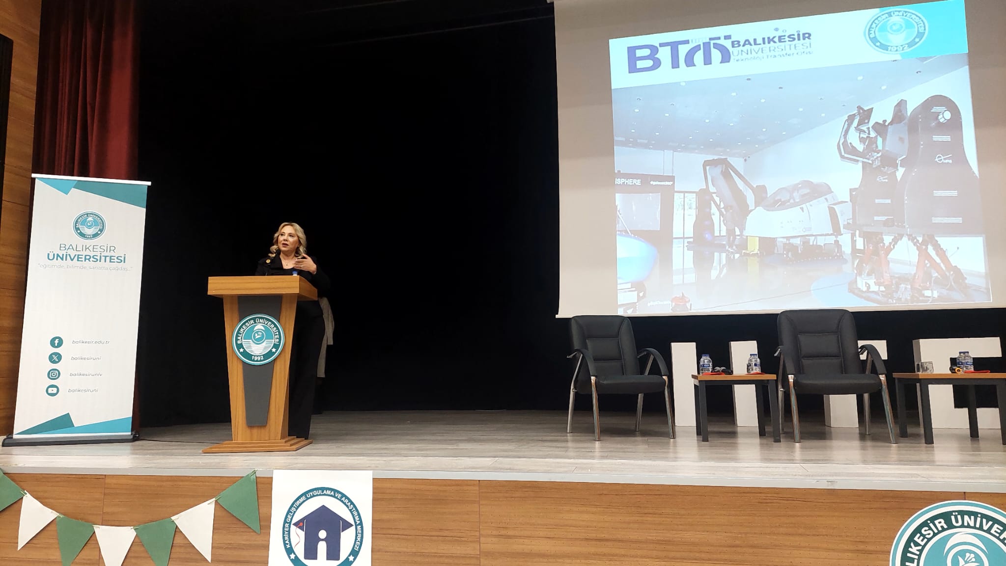 Endüstriyel Sektörler Fuarı Açılış Töreninde BAÜN Teknoloji Transfer Ofisi Tanıtımı Gerçekleştirildi 2
