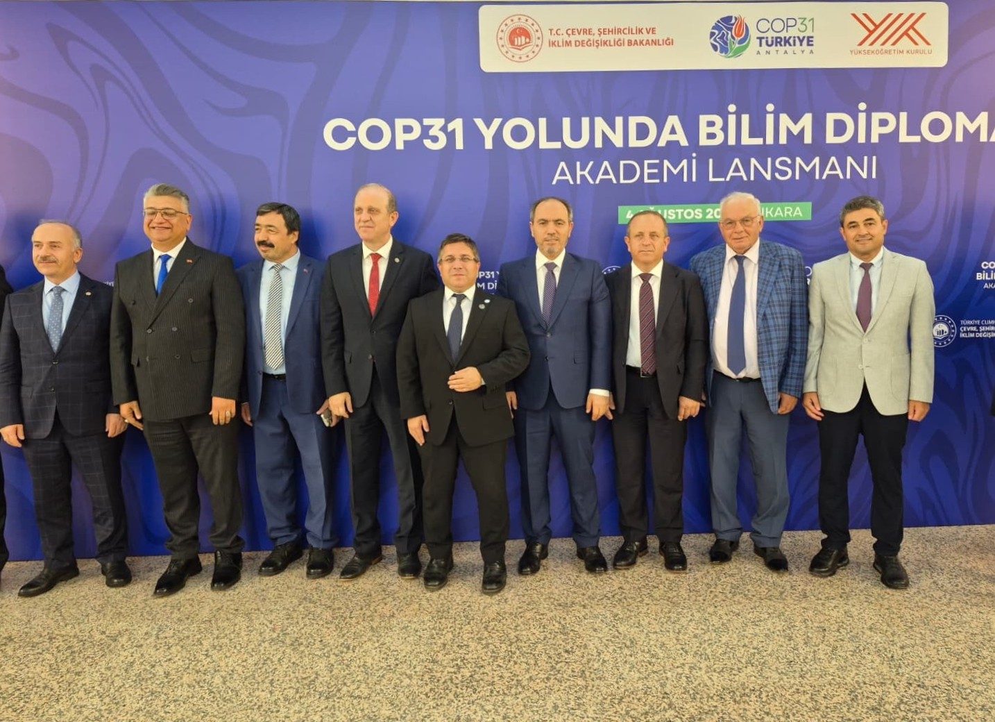 BAÜN, COP31 Yolunda Bilim Diplomasisi Akademi Lansmanında Temsil Edildi 9