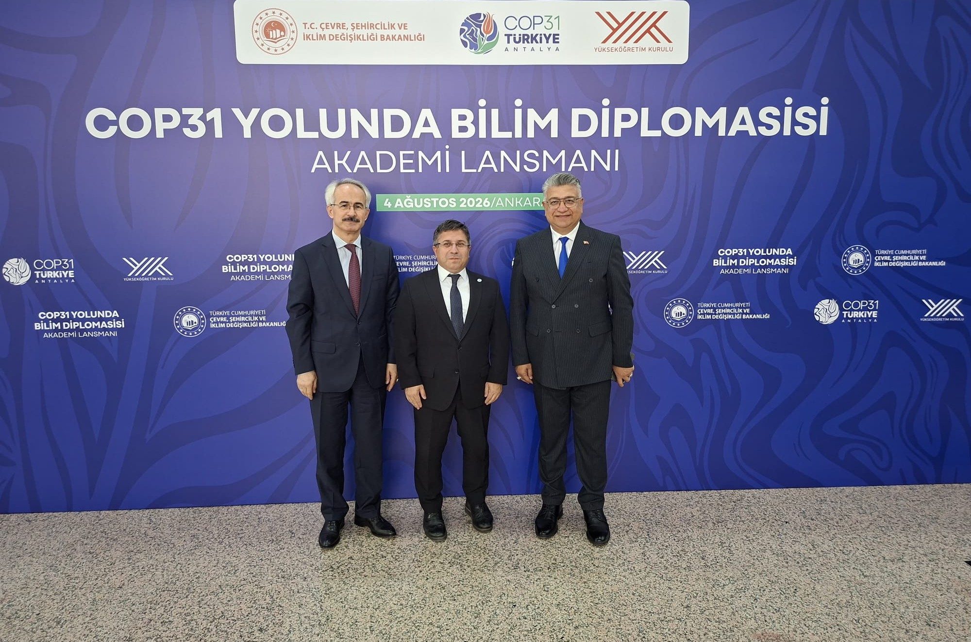 BAÜN, COP31 Yolunda Bilim Diplomasisi Akademi Lansmanında Temsil Edildi 8